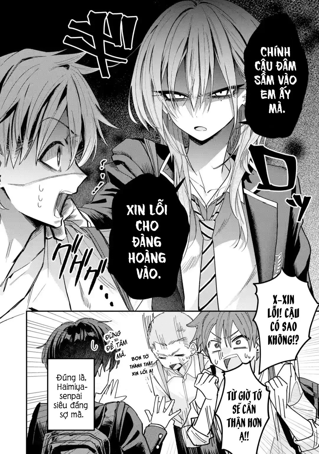 Haimiya-Senpai Không Chỉ Đáng Sợ Mà Còn Dễ Thương Chap 3 - Next Chap 2