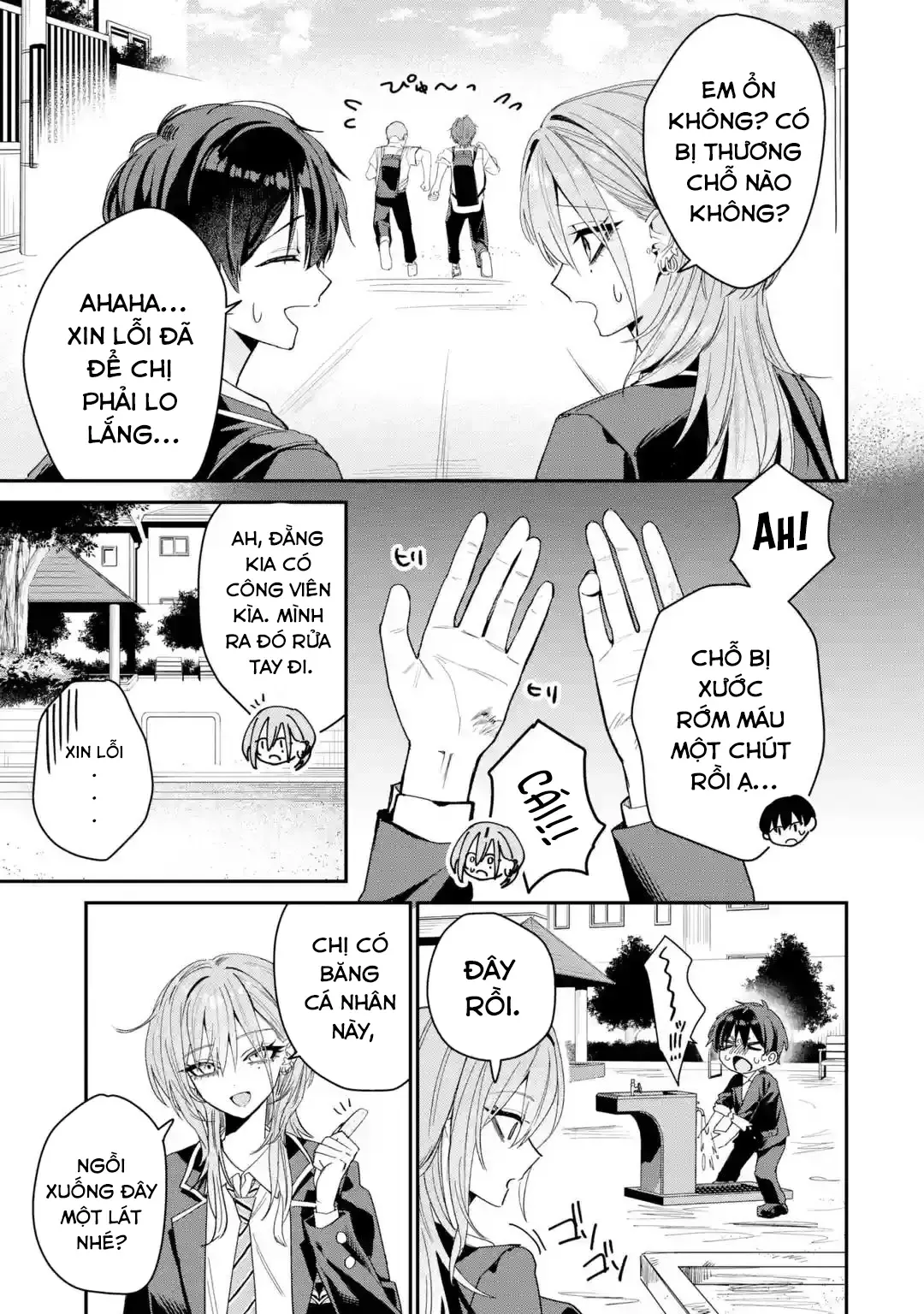 Haimiya-Senpai Không Chỉ Đáng Sợ Mà Còn Dễ Thương Chap 3 - Next Chap 2