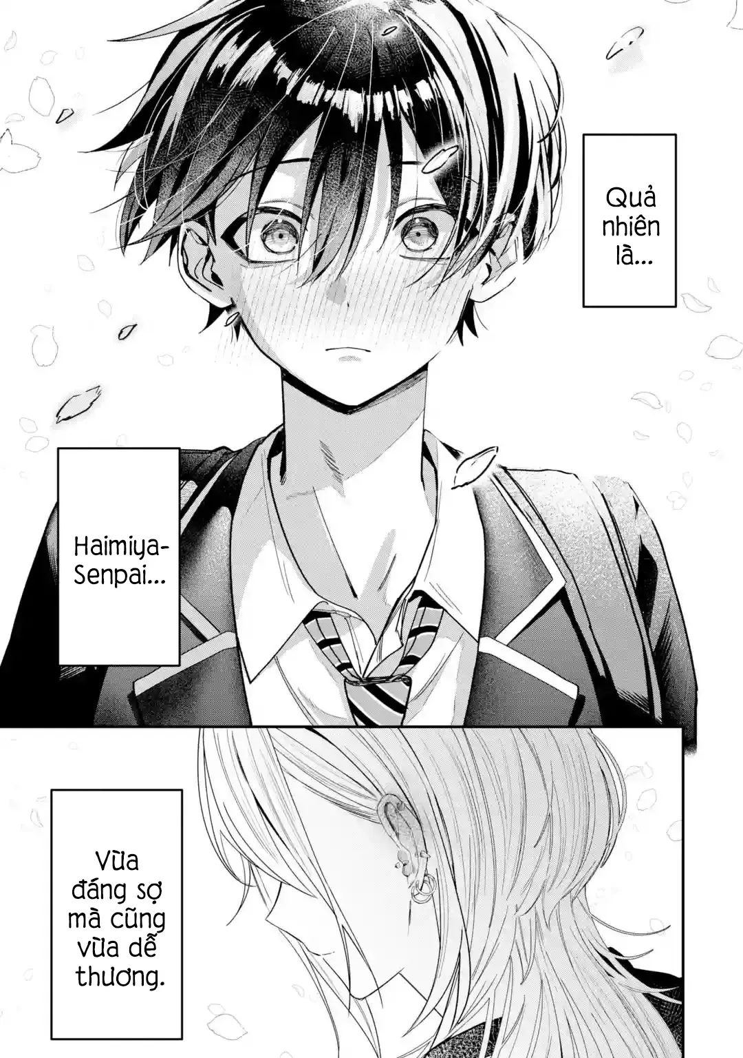 Haimiya-Senpai Không Chỉ Đáng Sợ Mà Còn Dễ Thương Chap 3 - Next Chap 2