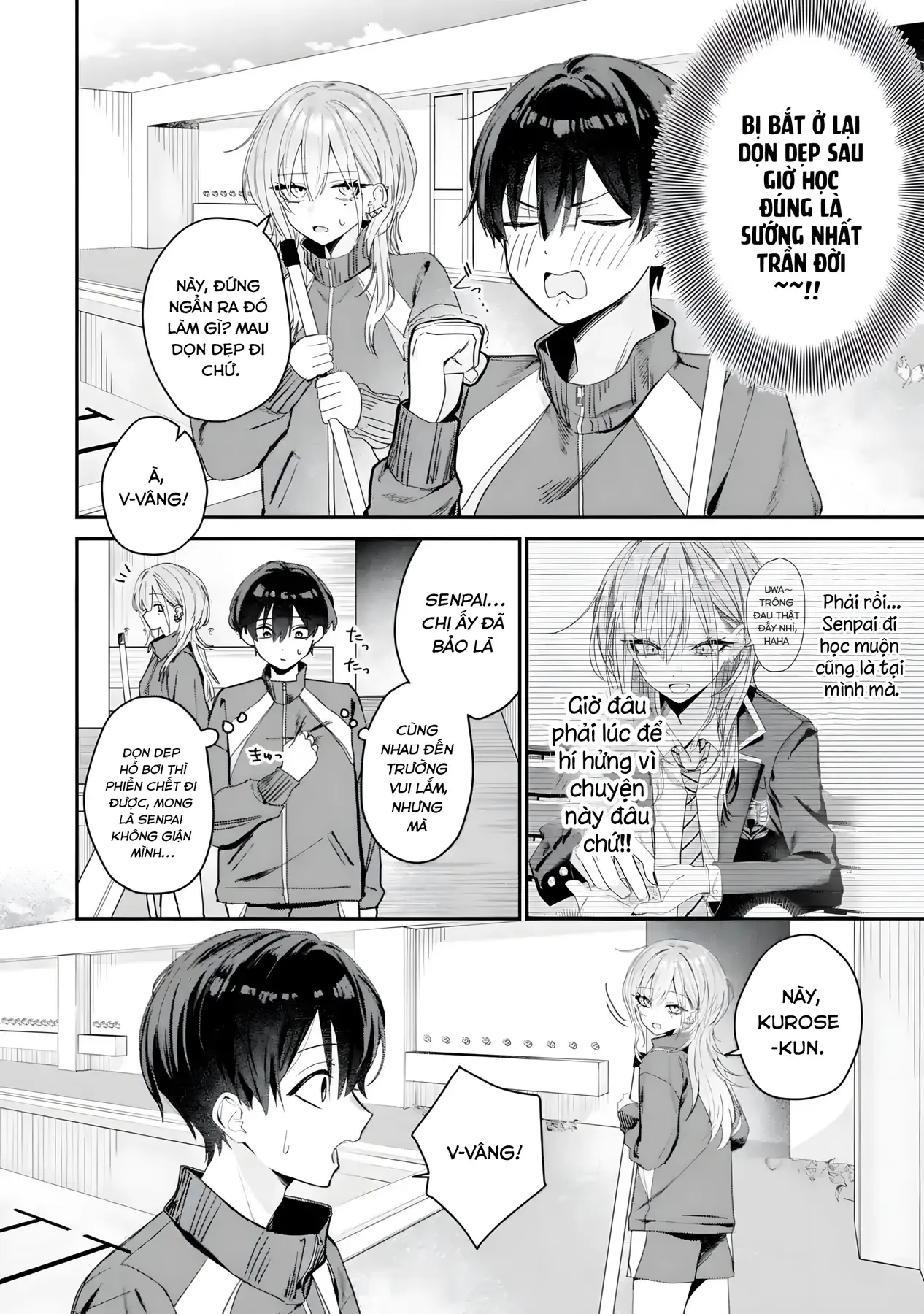 Haimiya-Senpai Không Chỉ Đáng Sợ Mà Còn Dễ Thương Chap 4 - Next Chap 3