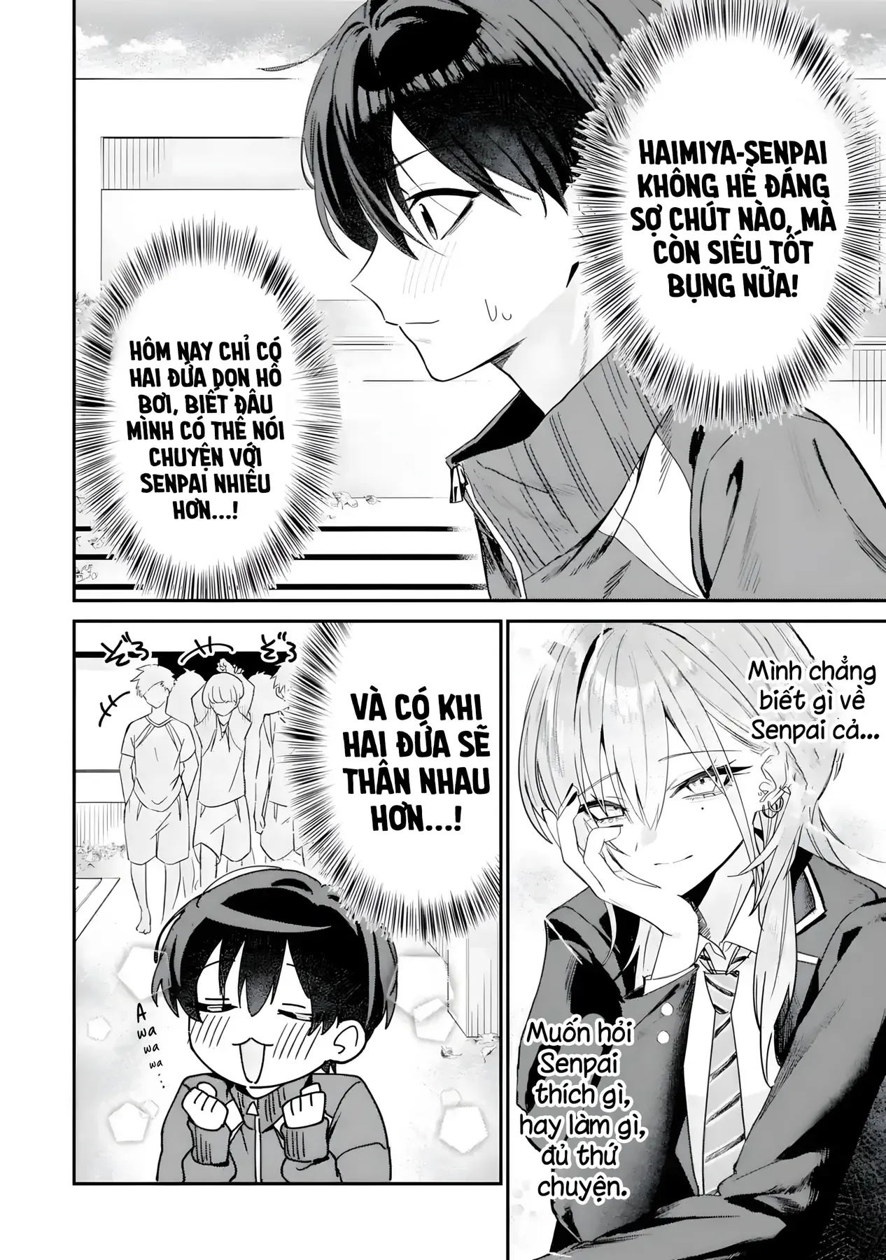 Haimiya-Senpai Không Chỉ Đáng Sợ Mà Còn Dễ Thương Chap 4 - Next Chap 3