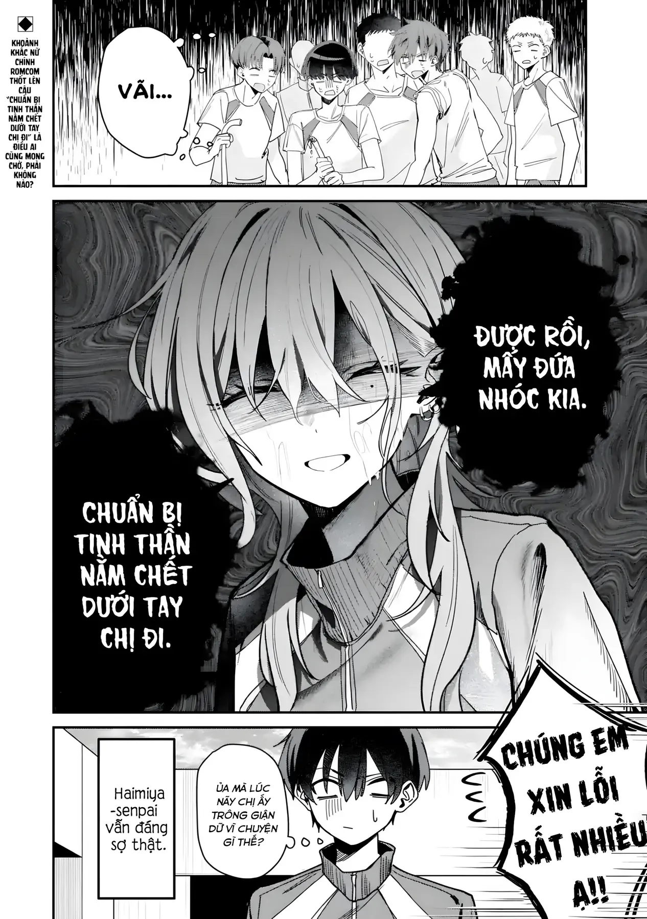 Haimiya-Senpai Không Chỉ Đáng Sợ Mà Còn Dễ Thương Chap 4 - Next Chap 3