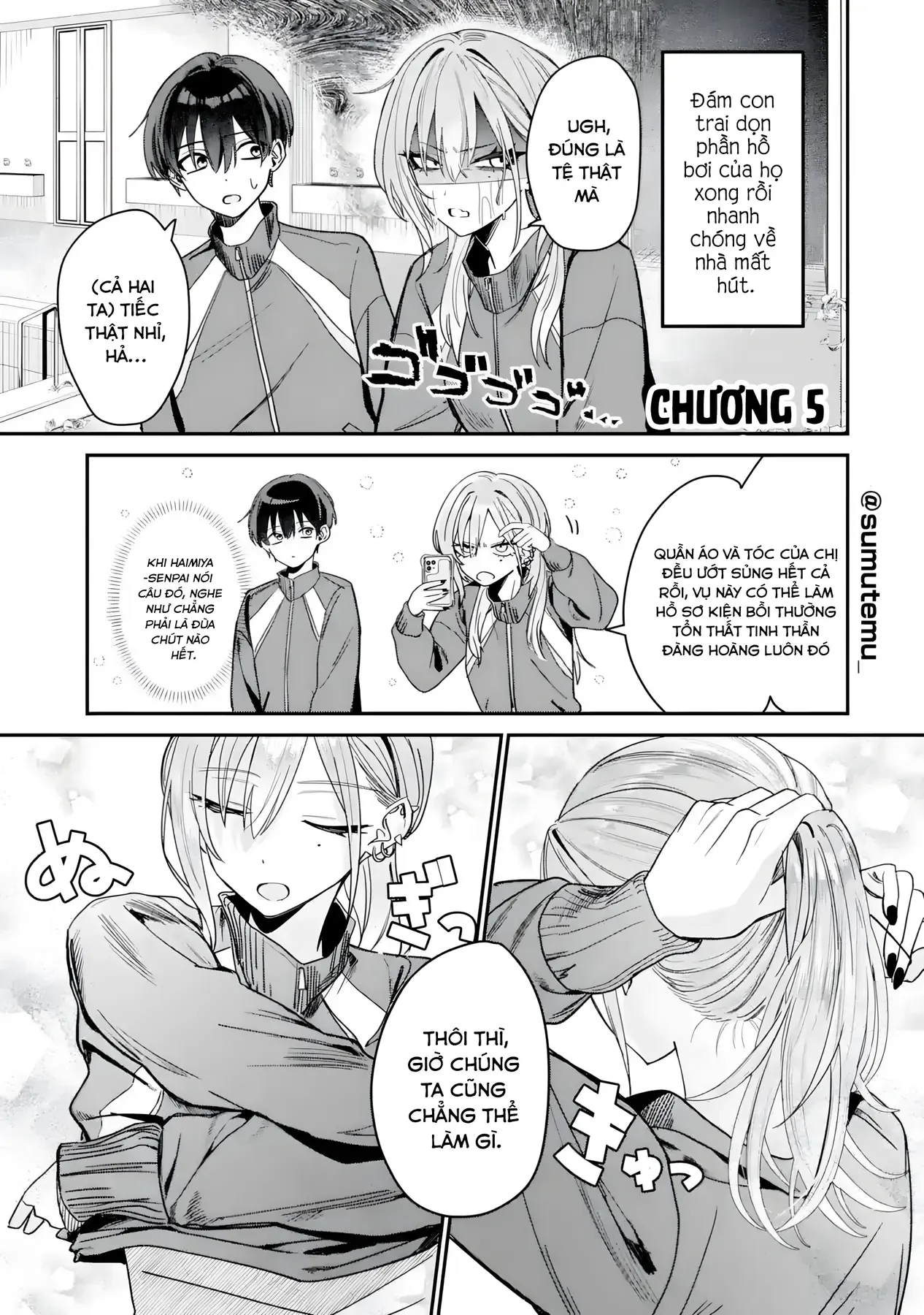 Haimiya-Senpai Không Chỉ Đáng Sợ Mà Còn Dễ Thương Chap 5 - Next Chap 4