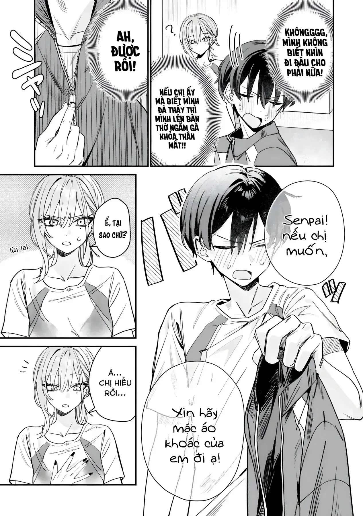 Haimiya-Senpai Không Chỉ Đáng Sợ Mà Còn Dễ Thương Chap 5 - Next Chap 4