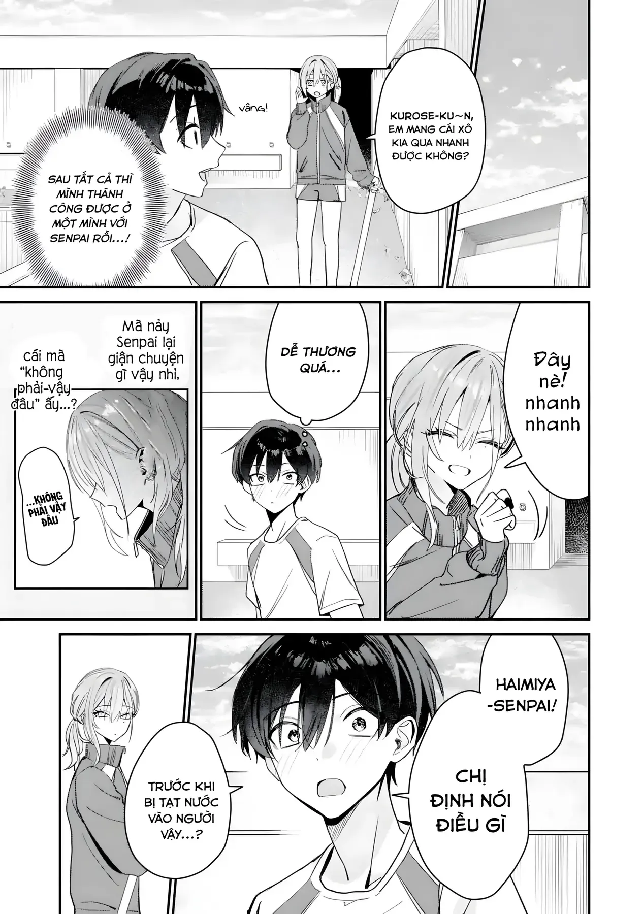 Haimiya-Senpai Không Chỉ Đáng Sợ Mà Còn Dễ Thương Chap 5 - Next Chap 4