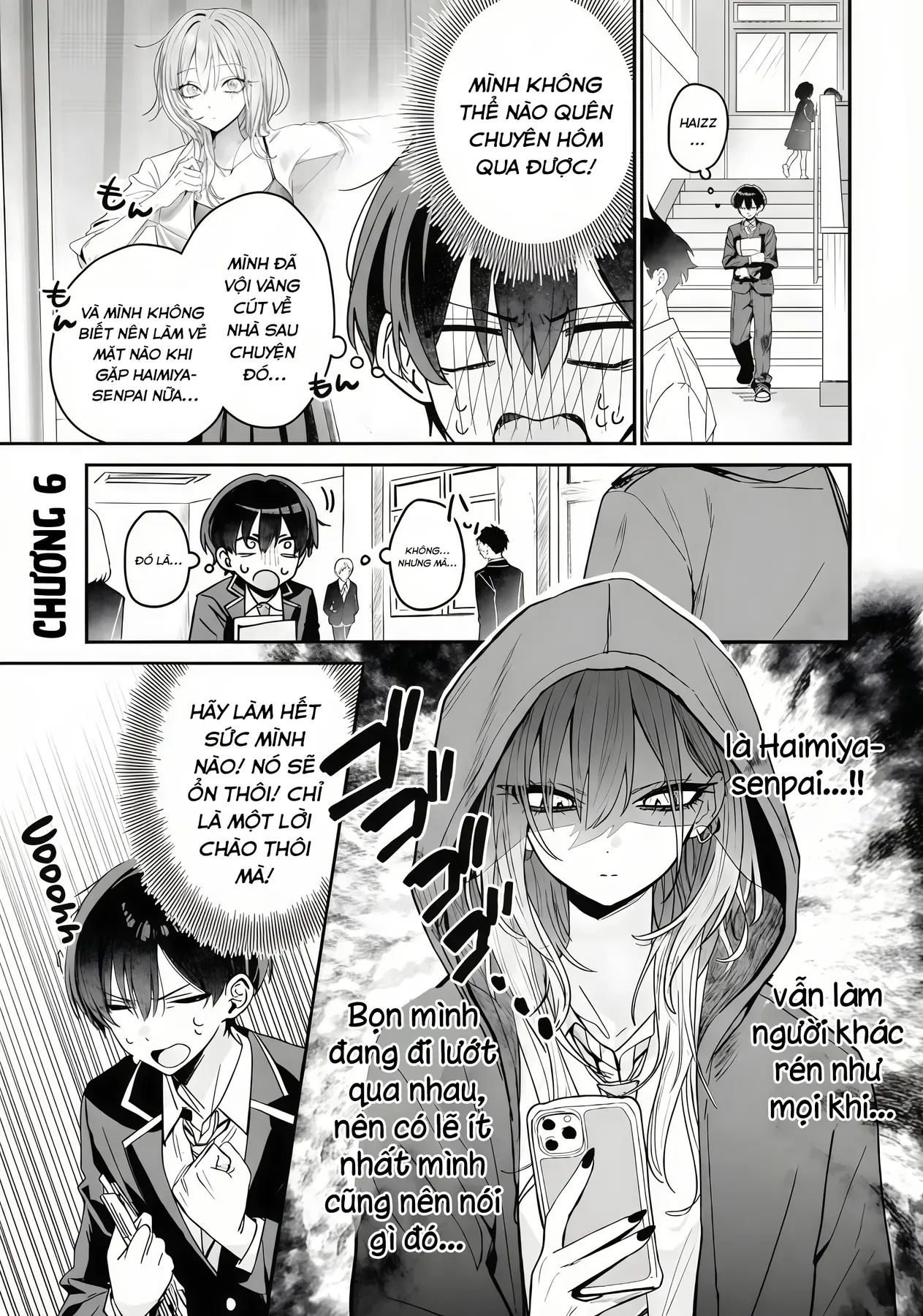 Haimiya-Senpai Không Chỉ Đáng Sợ Mà Còn Dễ Thương Chap 6 - Next Chap 5