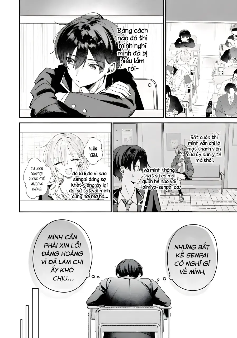 Haimiya-Senpai Không Chỉ Đáng Sợ Mà Còn Dễ Thương Chap 6 - Next Chap 5