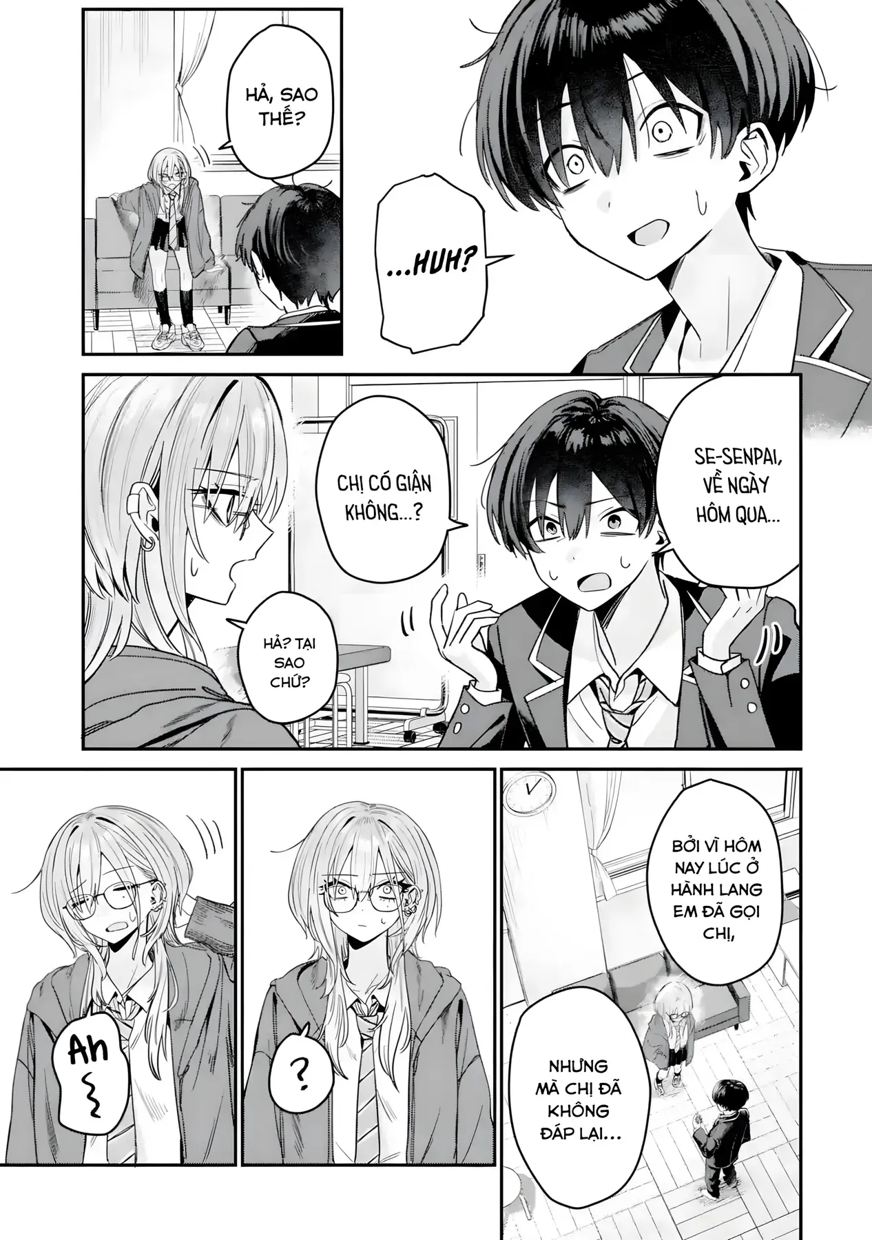 Haimiya-Senpai Không Chỉ Đáng Sợ Mà Còn Dễ Thương Chap 6 - Next Chap 5