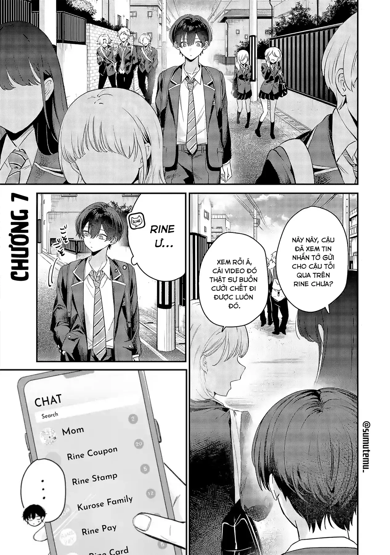 Haimiya-Senpai Không Chỉ Đáng Sợ Mà Còn Dễ Thương Chap 7 - Next Chap 6