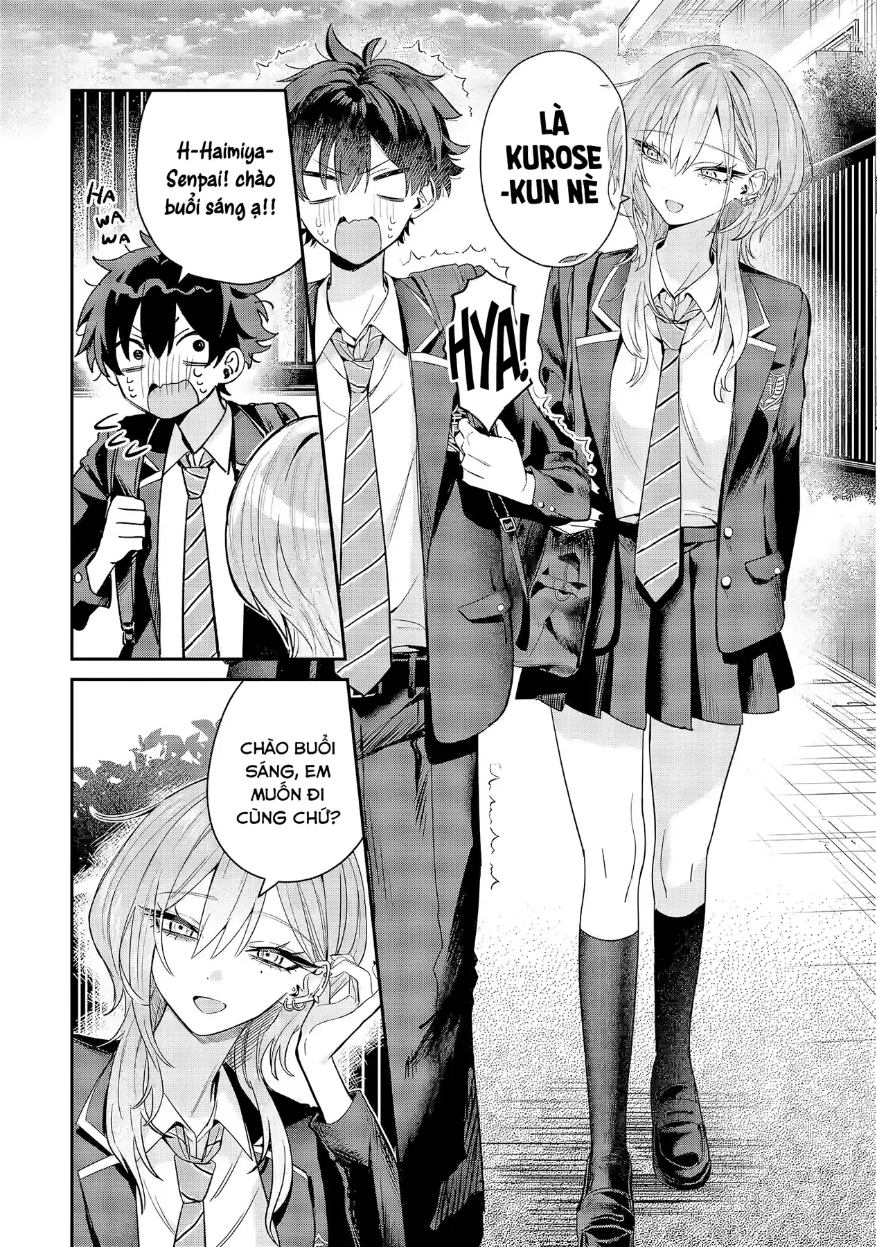 Haimiya-Senpai Không Chỉ Đáng Sợ Mà Còn Dễ Thương Chap 7 - Next Chap 6