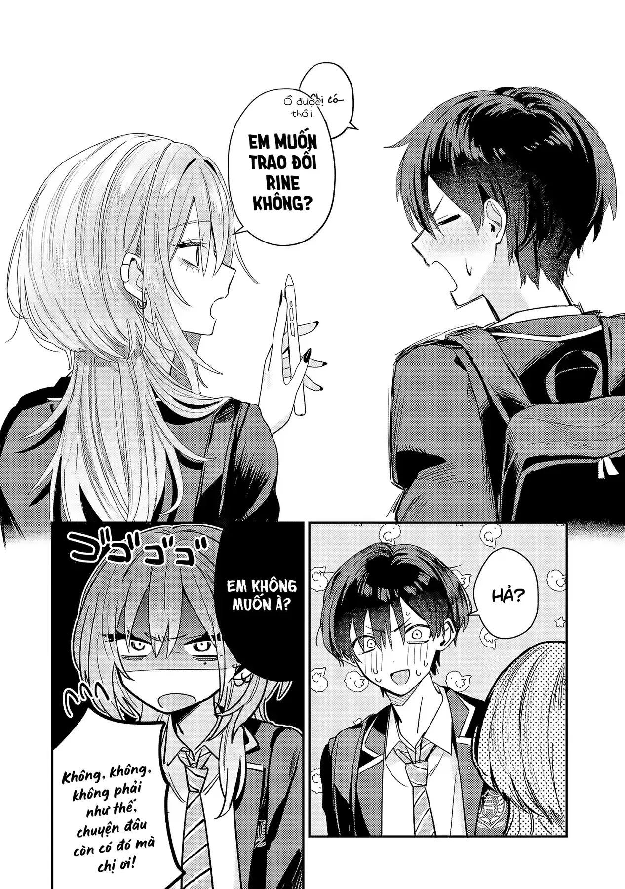 Haimiya-Senpai Không Chỉ Đáng Sợ Mà Còn Dễ Thương Chap 7 - Next Chap 6