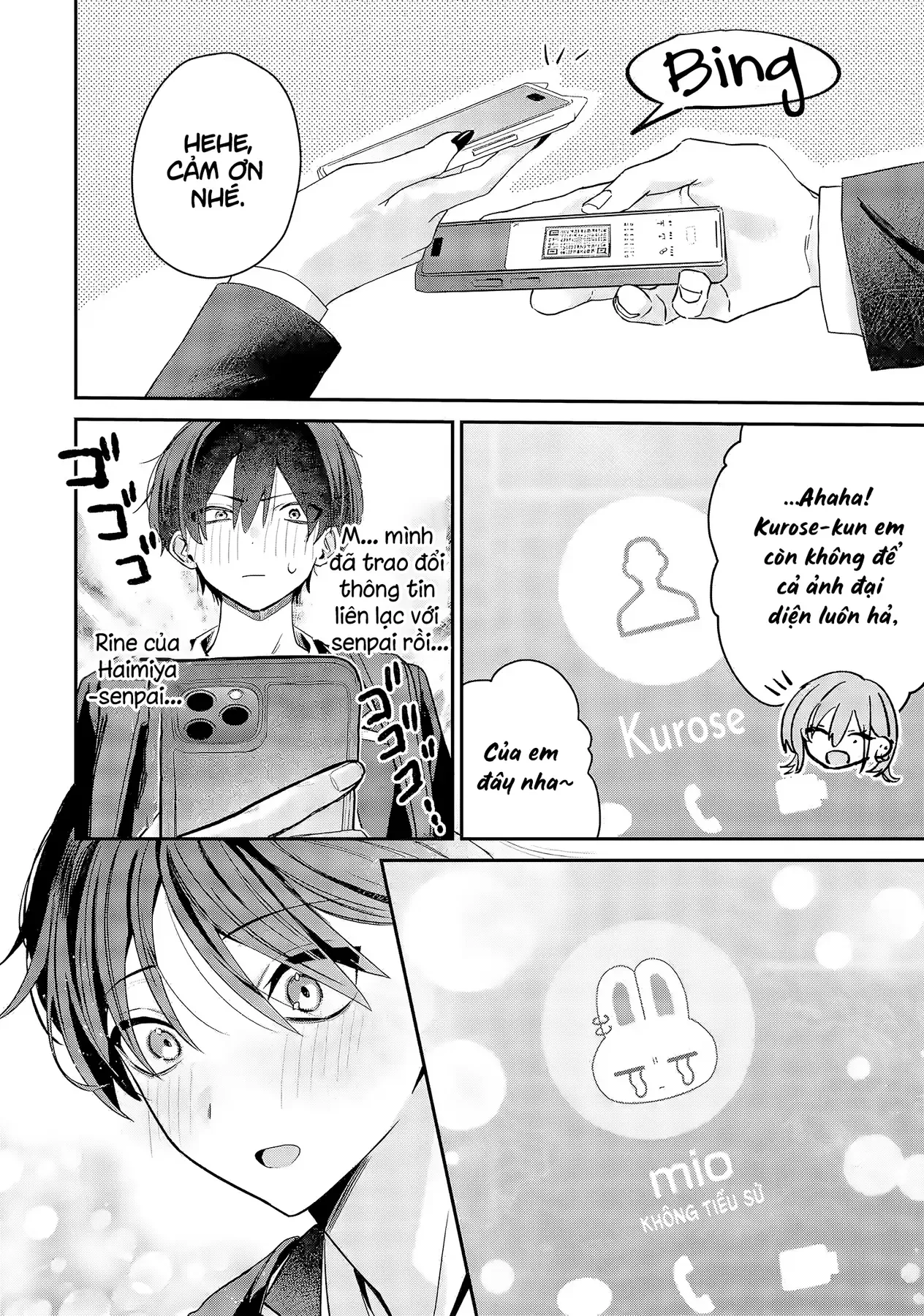 Haimiya-Senpai Không Chỉ Đáng Sợ Mà Còn Dễ Thương Chap 7 - Next Chap 6