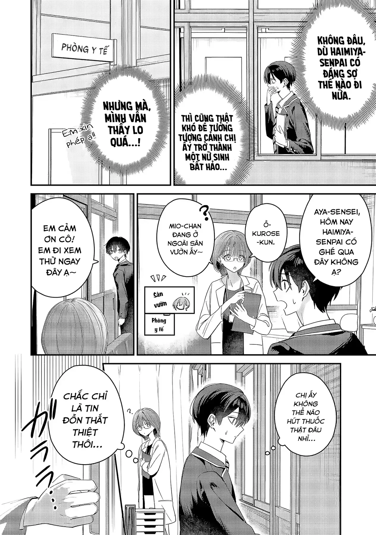 Haimiya-Senpai Không Chỉ Đáng Sợ Mà Còn Dễ Thương Chap 8 - Next Chap 7