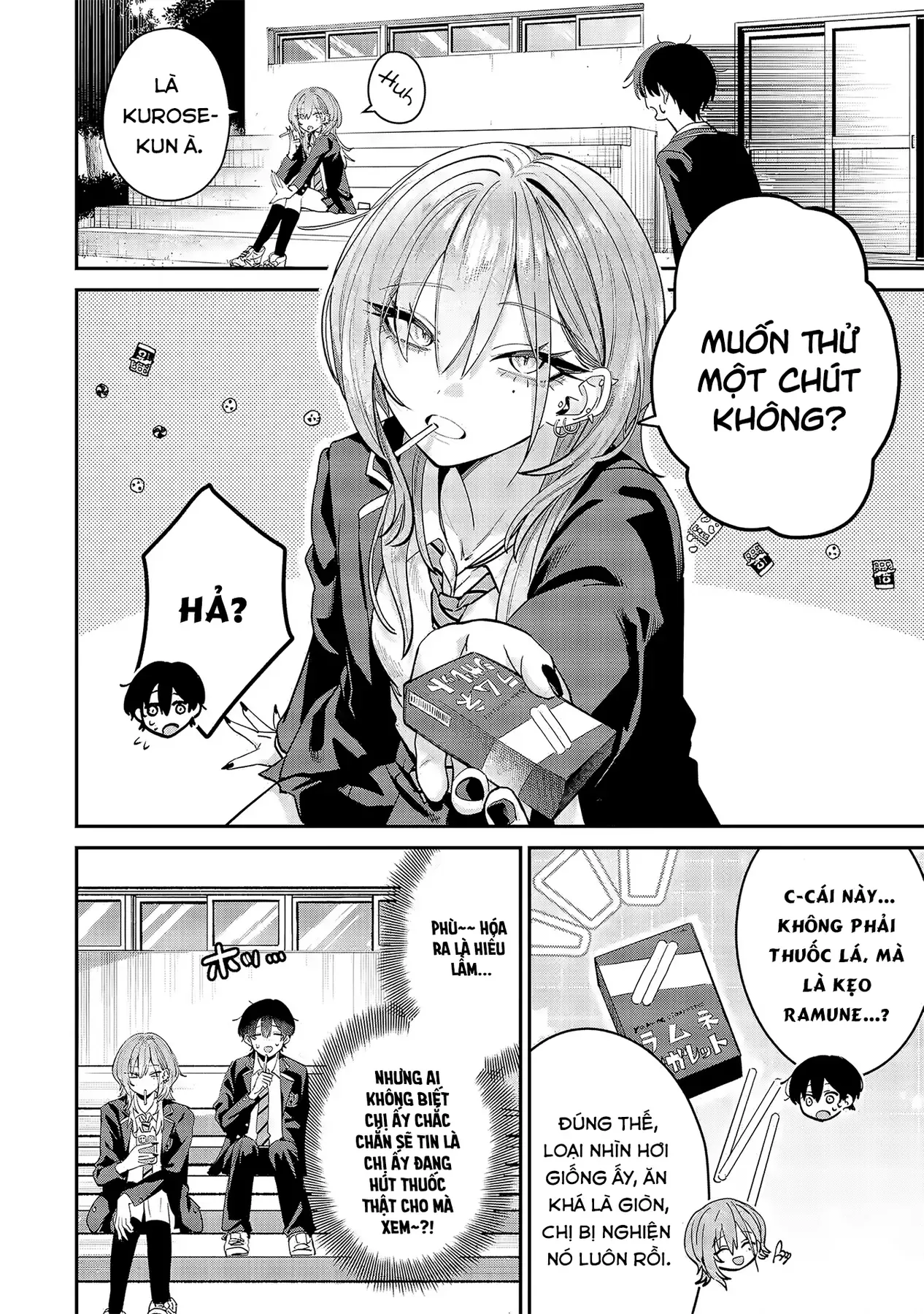 Haimiya-Senpai Không Chỉ Đáng Sợ Mà Còn Dễ Thương Chap 8 - Next Chap 7