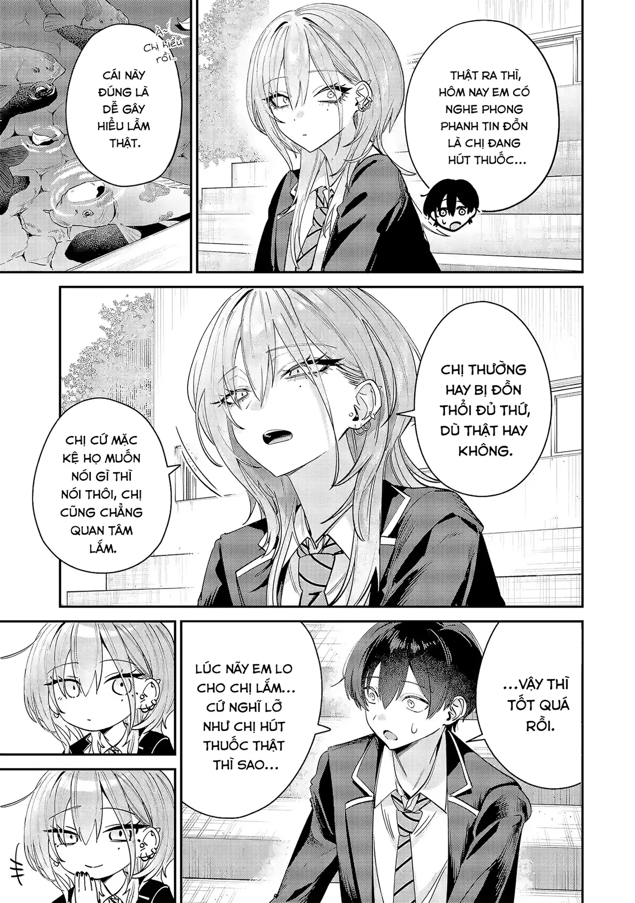 Haimiya-Senpai Không Chỉ Đáng Sợ Mà Còn Dễ Thương Chap 8 - Next Chap 7