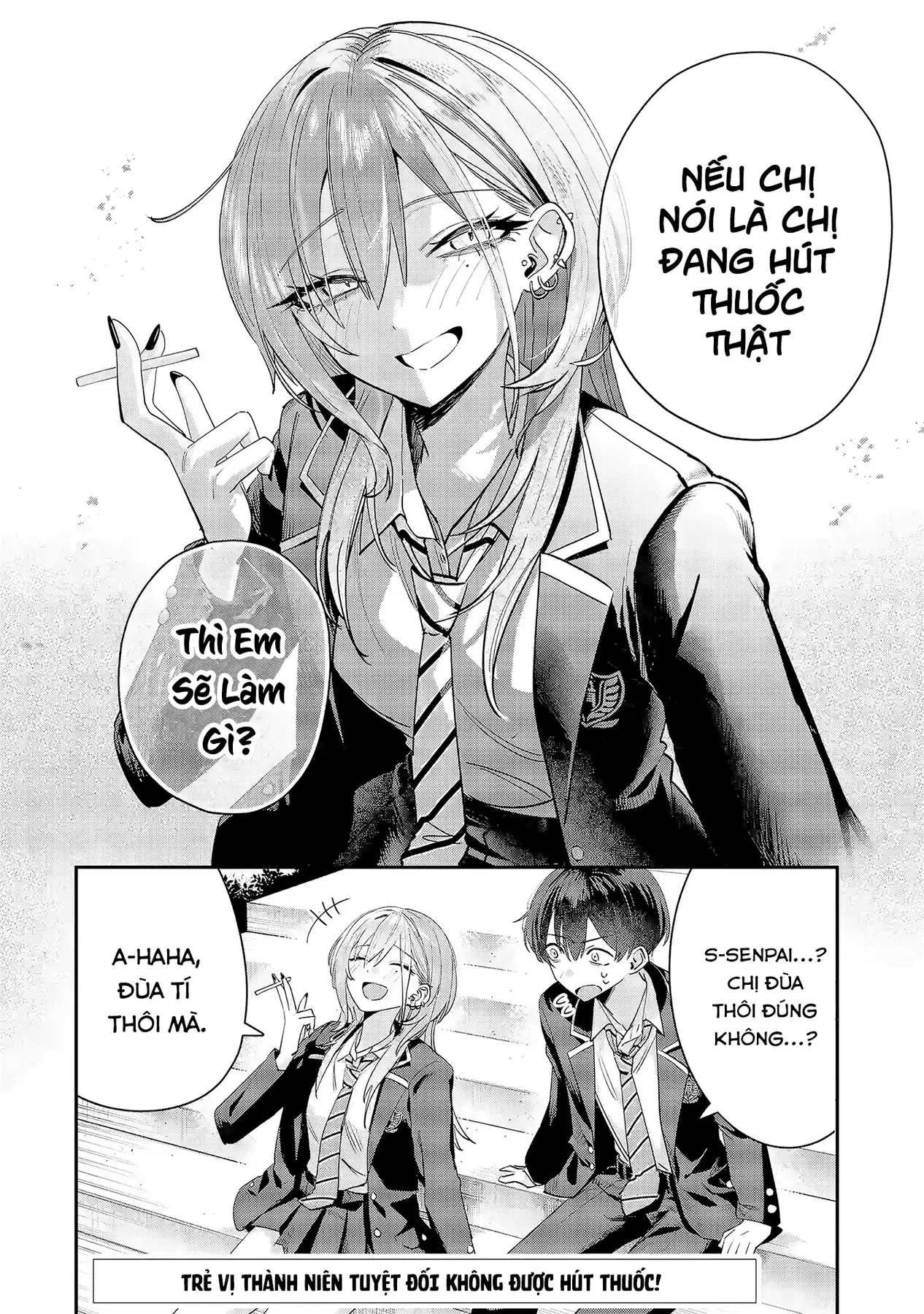 Haimiya-Senpai Không Chỉ Đáng Sợ Mà Còn Dễ Thương Chap 8 - Next Chap 7