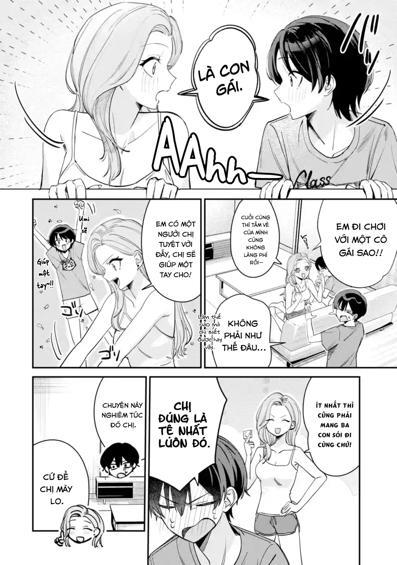 Haimiya-Senpai Không Chỉ Đáng Sợ Mà Còn Dễ Thương Chap 9.5 - Next Chap 9