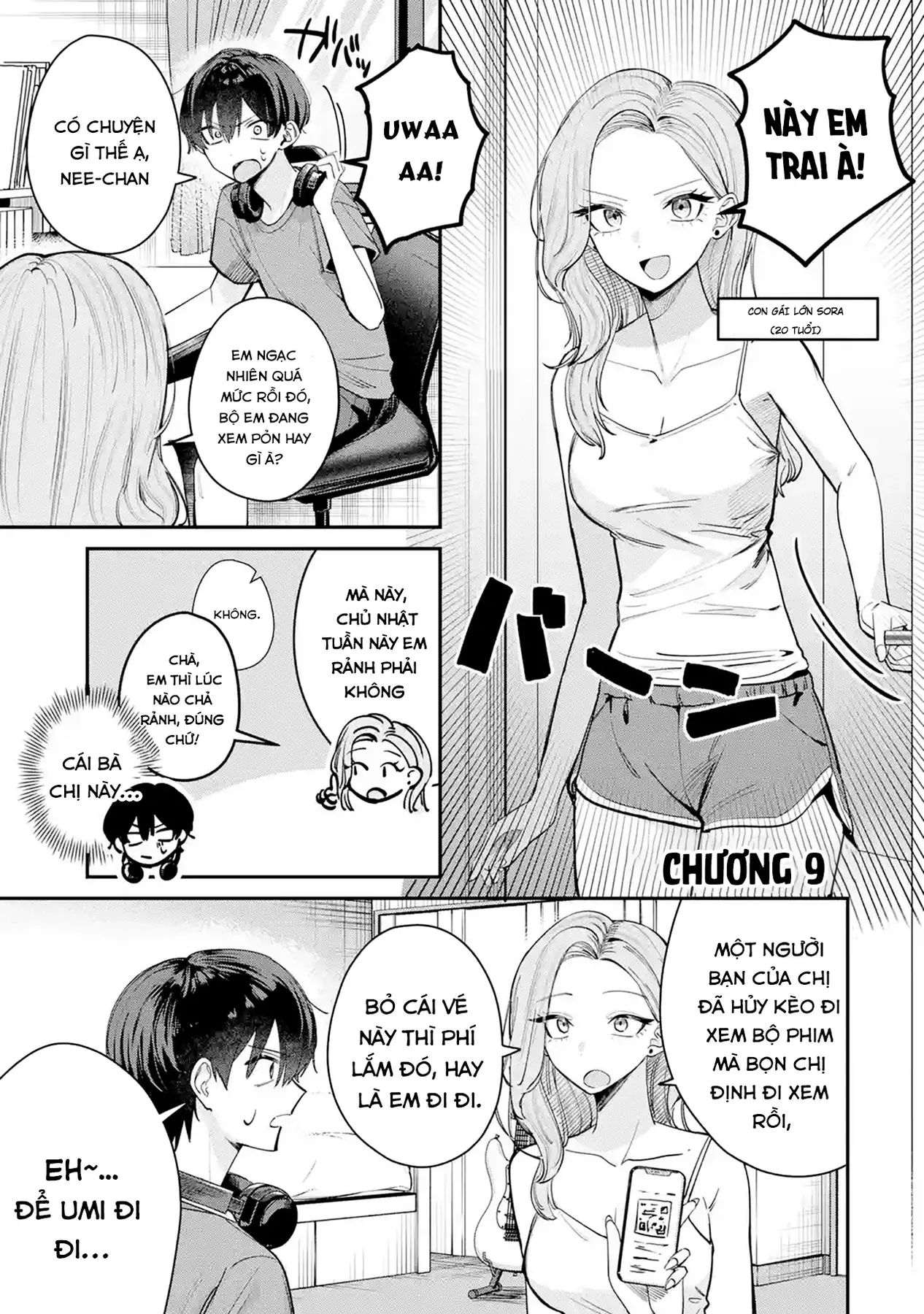 Haimiya-Senpai Không Chỉ Đáng Sợ Mà Còn Dễ Thương Chap 9 - Next Chap 8