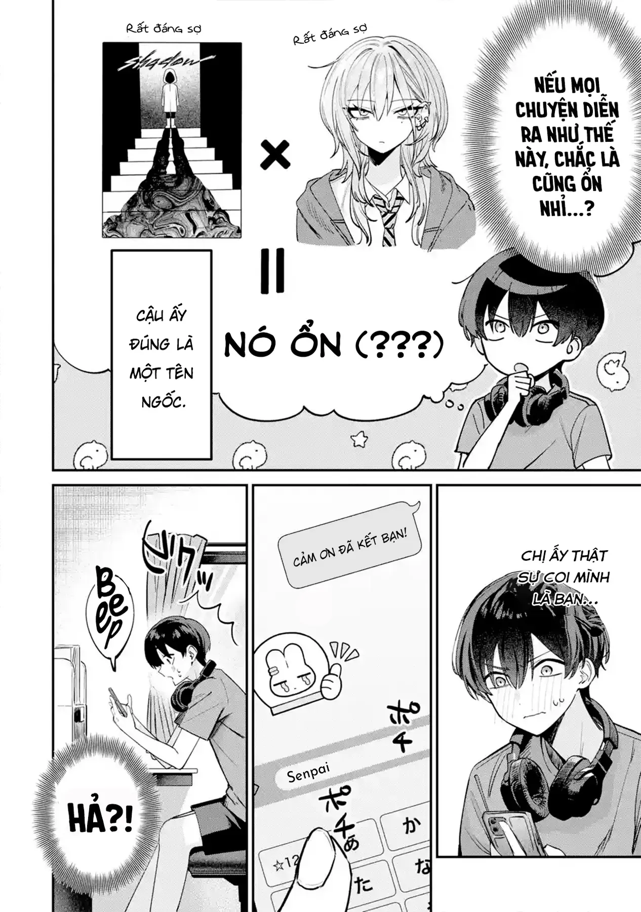 Haimiya-Senpai Không Chỉ Đáng Sợ Mà Còn Dễ Thương Chap 9 - Next Chap 8