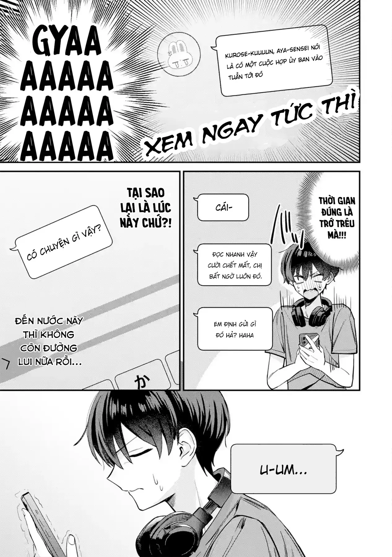 Haimiya-Senpai Không Chỉ Đáng Sợ Mà Còn Dễ Thương Chap 9 - Next Chap 8