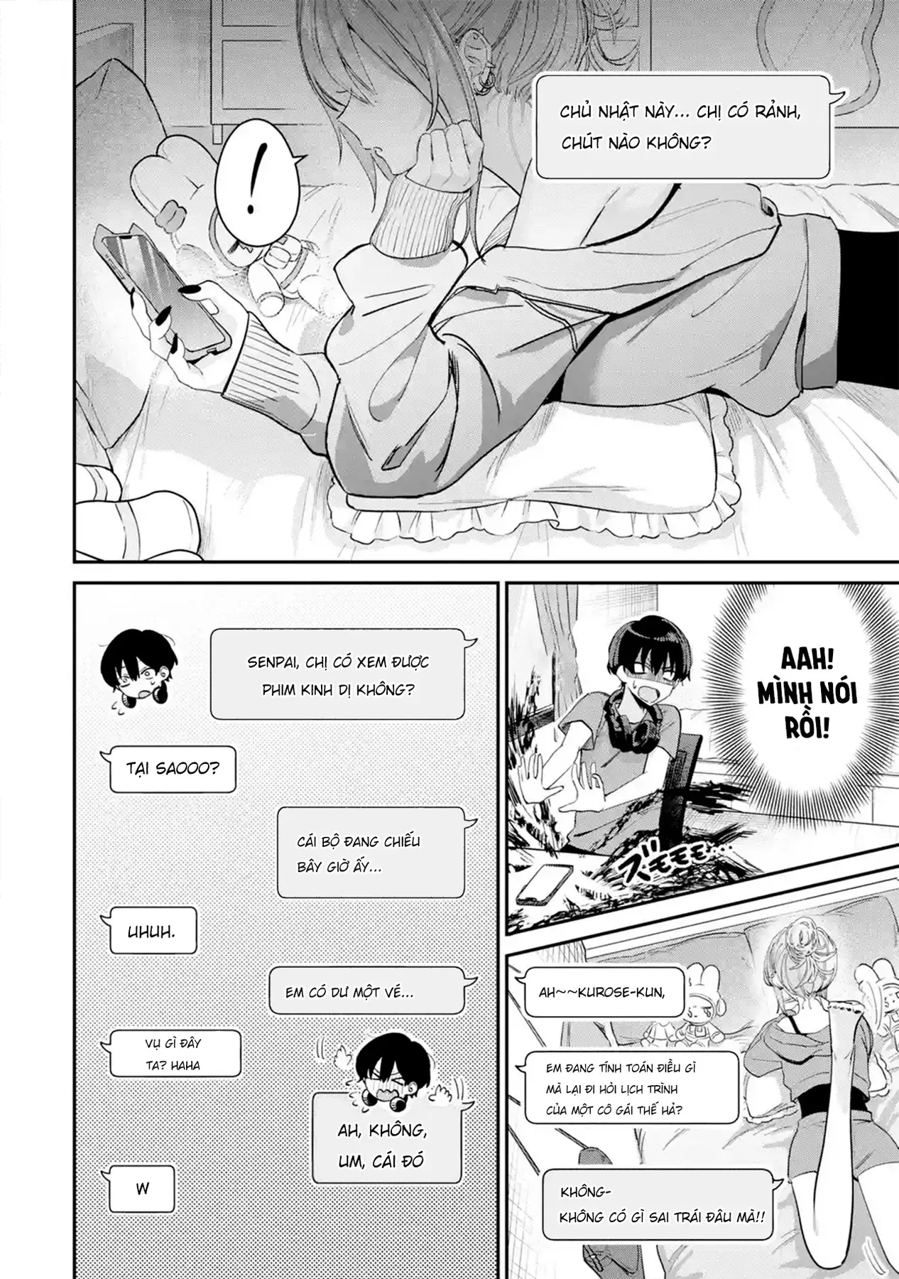 Haimiya-Senpai Không Chỉ Đáng Sợ Mà Còn Dễ Thương Chap 9 - Next Chap 8