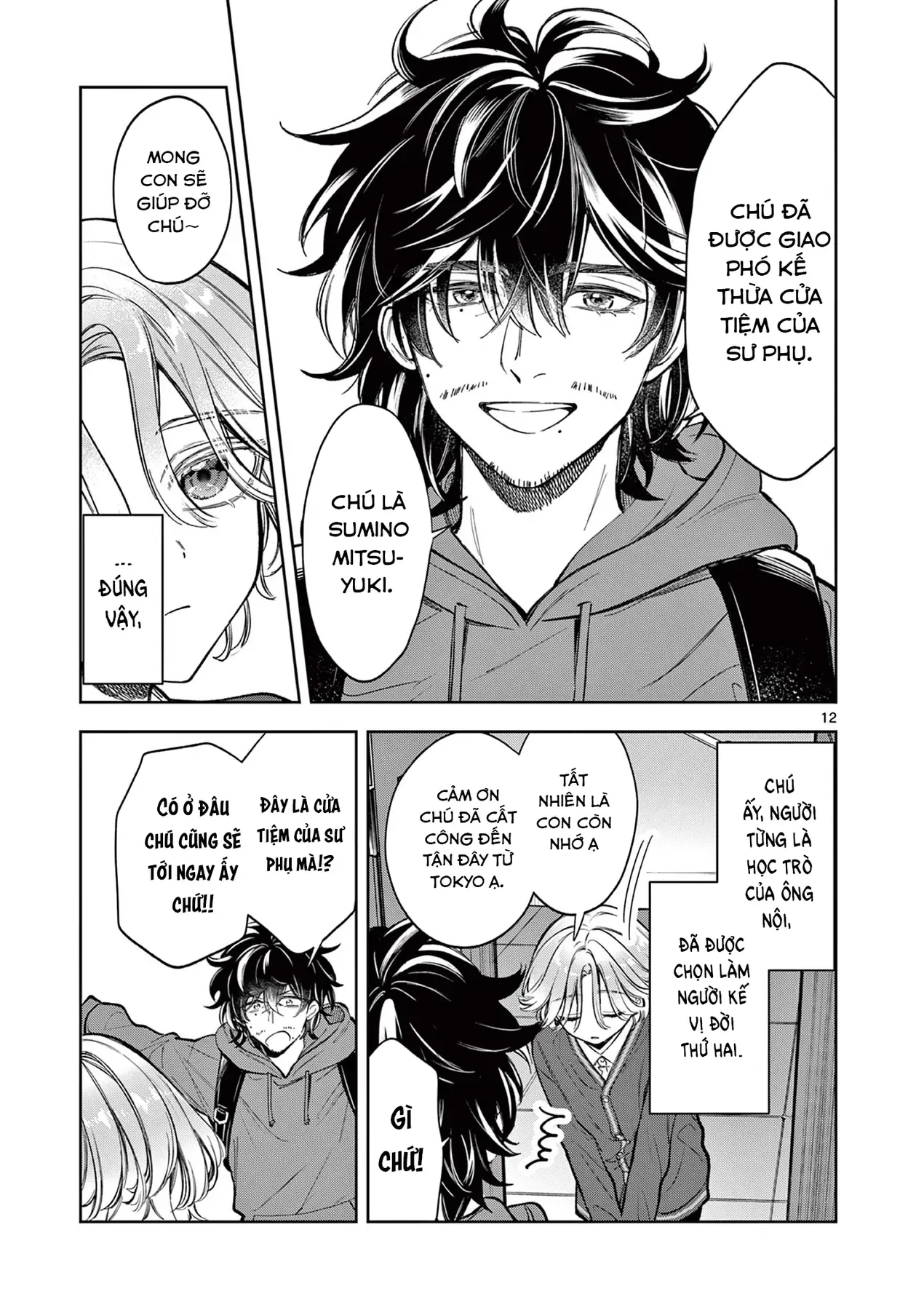 Hai Người Thoang Thoảng Hương Lúa Mì Chap 1