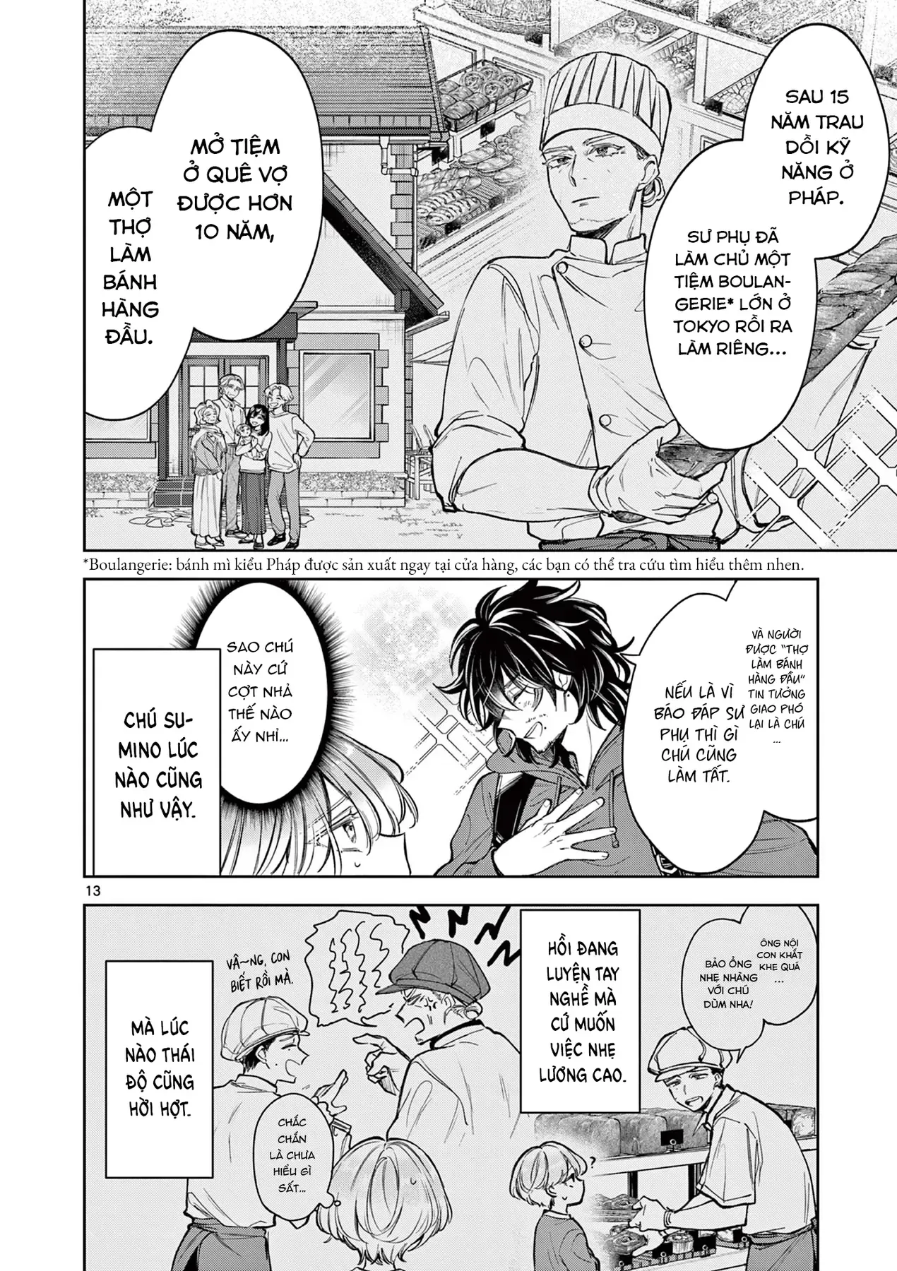 Hai Người Thoang Thoảng Hương Lúa Mì Chap 1