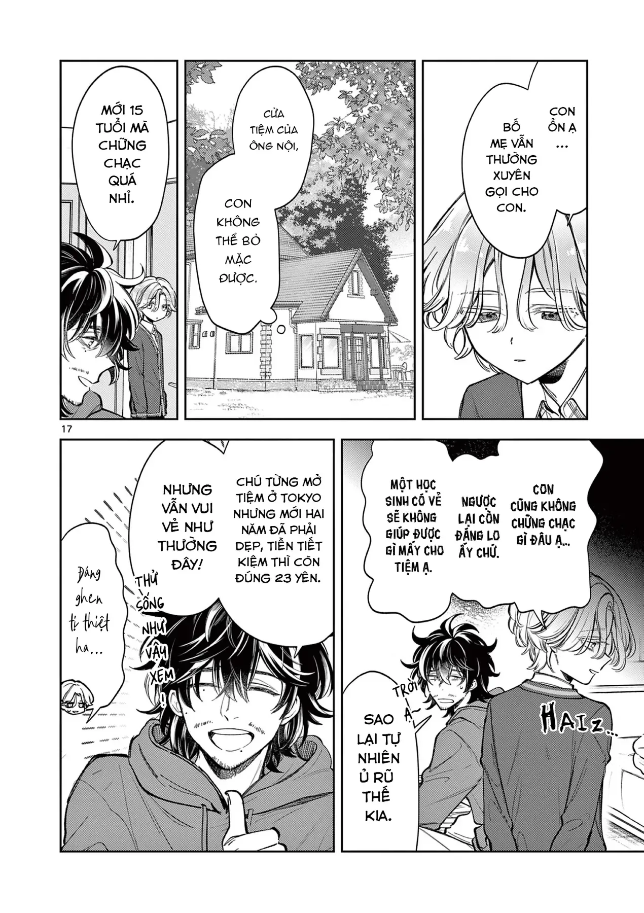 Hai Người Thoang Thoảng Hương Lúa Mì Chap 1