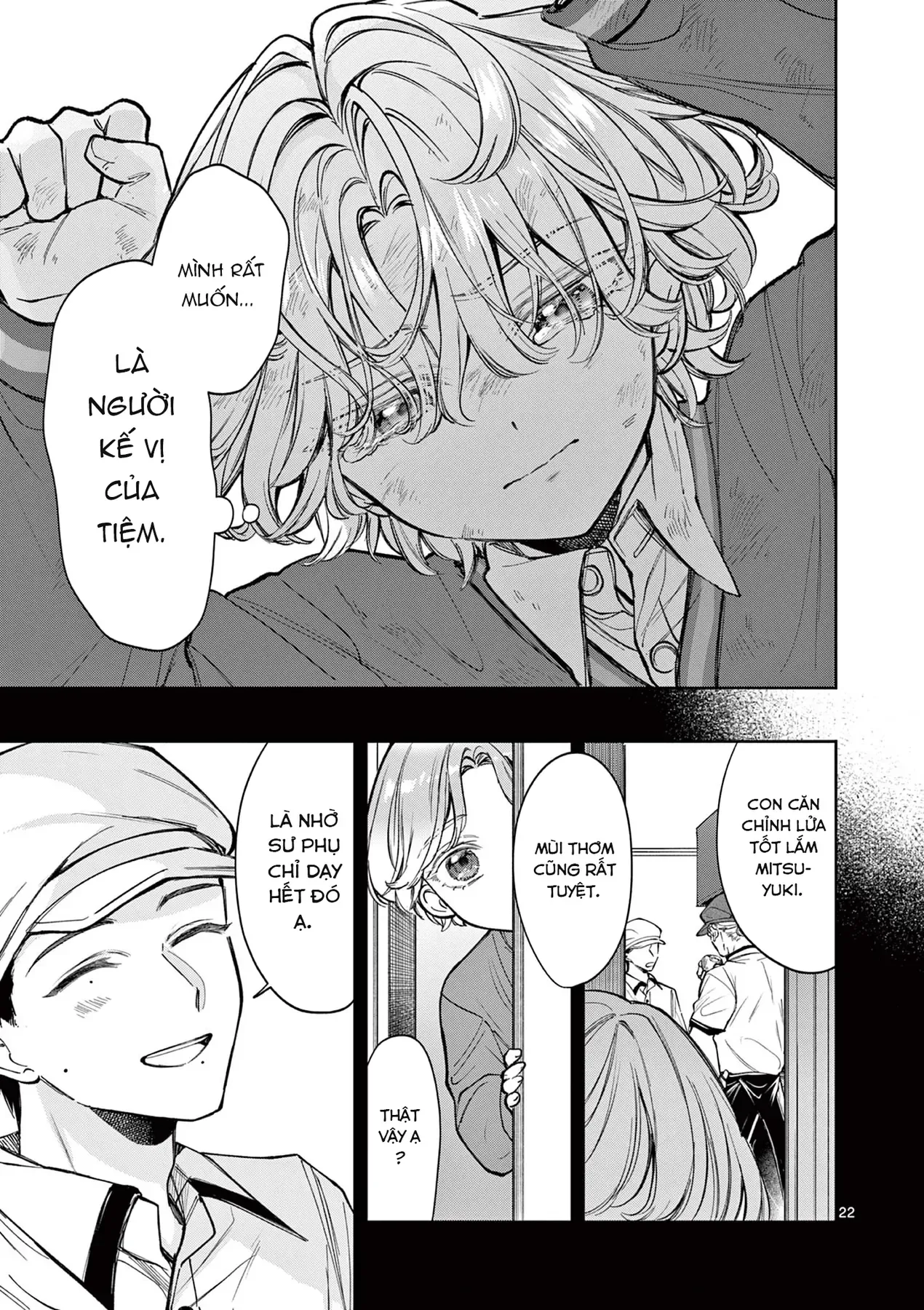 Hai Người Thoang Thoảng Hương Lúa Mì Chap 1