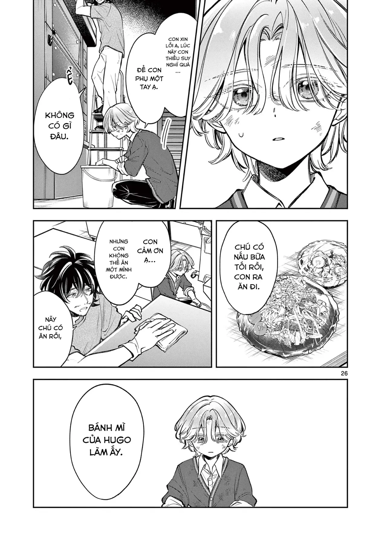 Hai Người Thoang Thoảng Hương Lúa Mì Chap 1