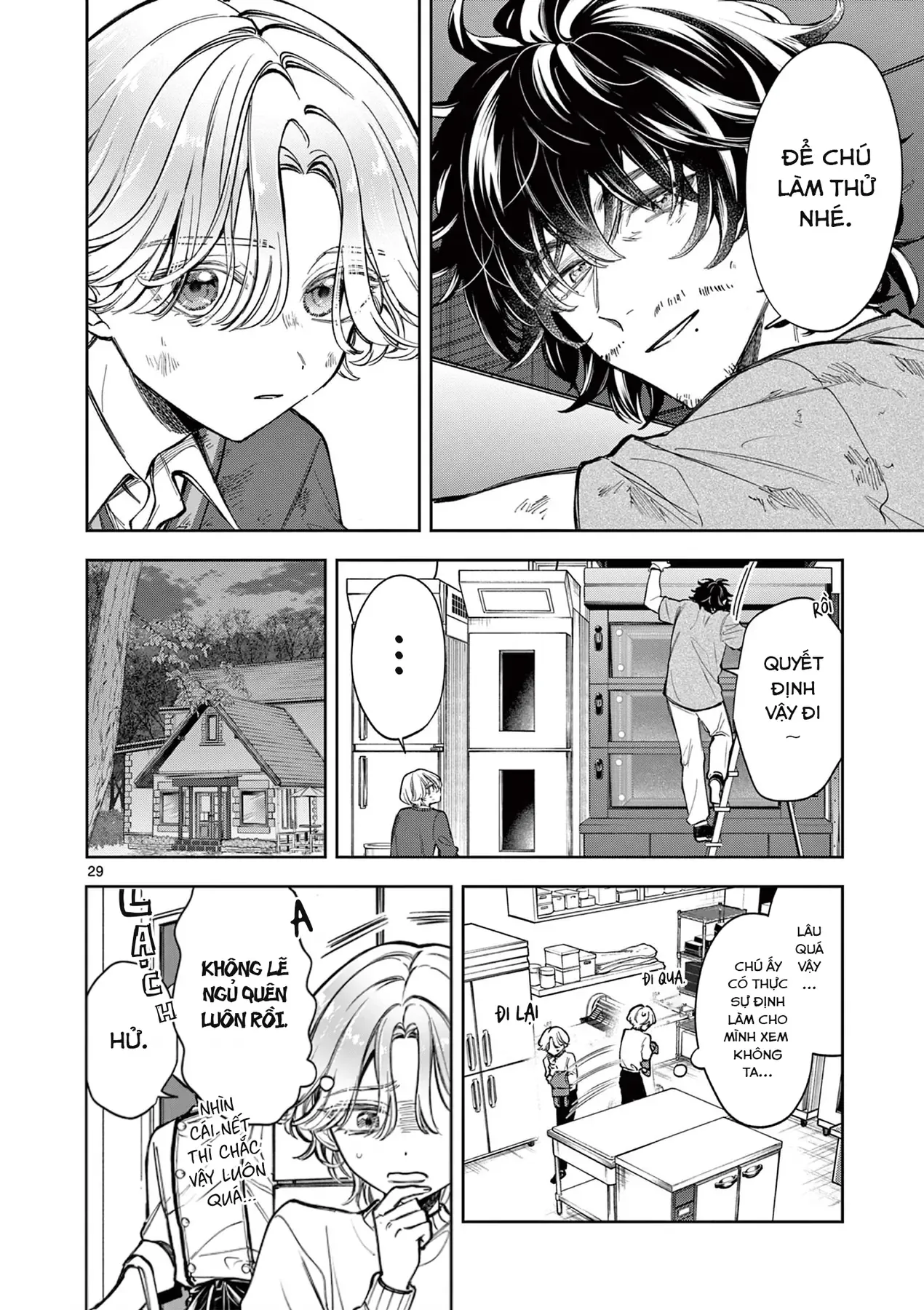 Hai Người Thoang Thoảng Hương Lúa Mì Chap 1