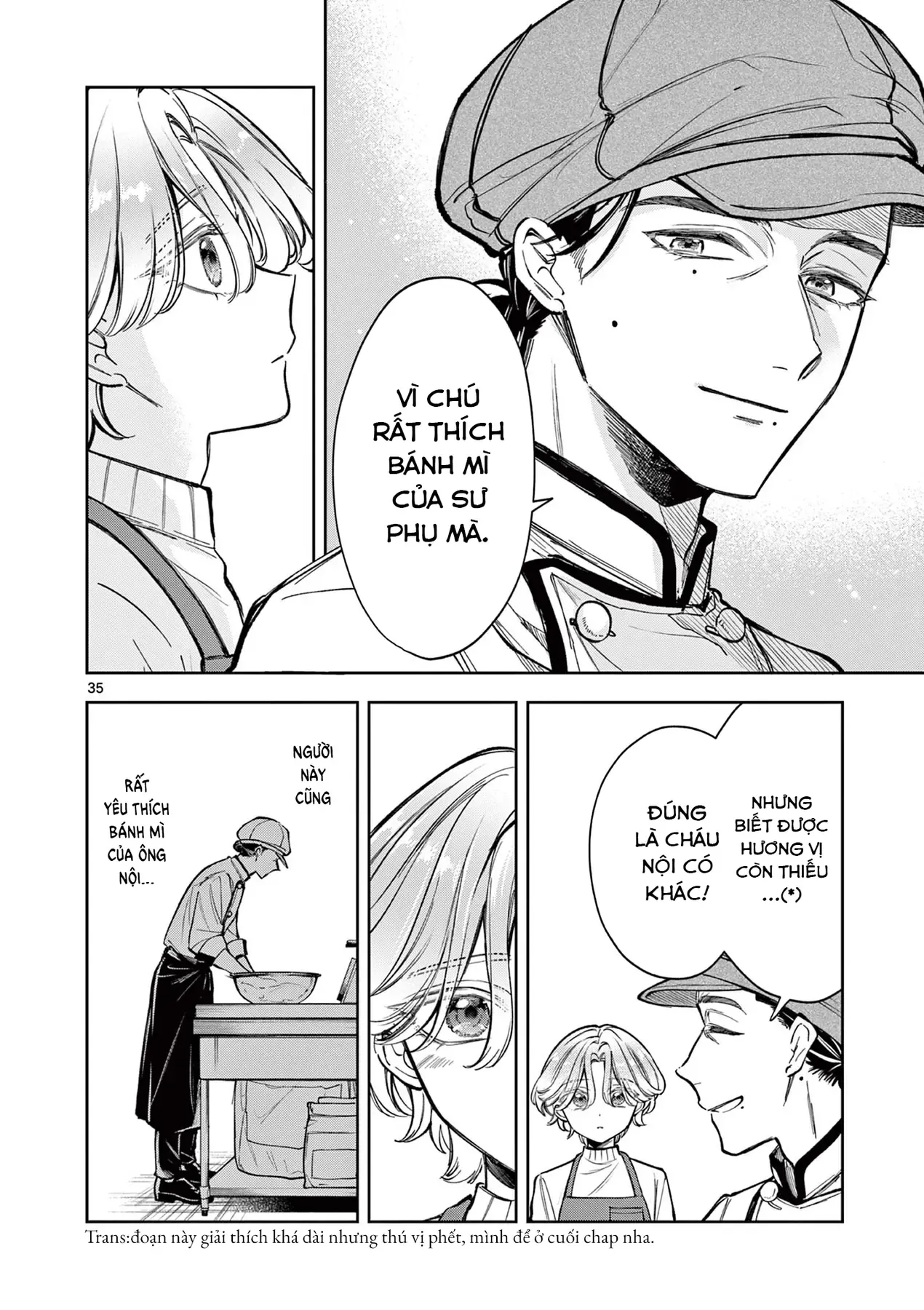 Hai Người Thoang Thoảng Hương Lúa Mì Chap 1