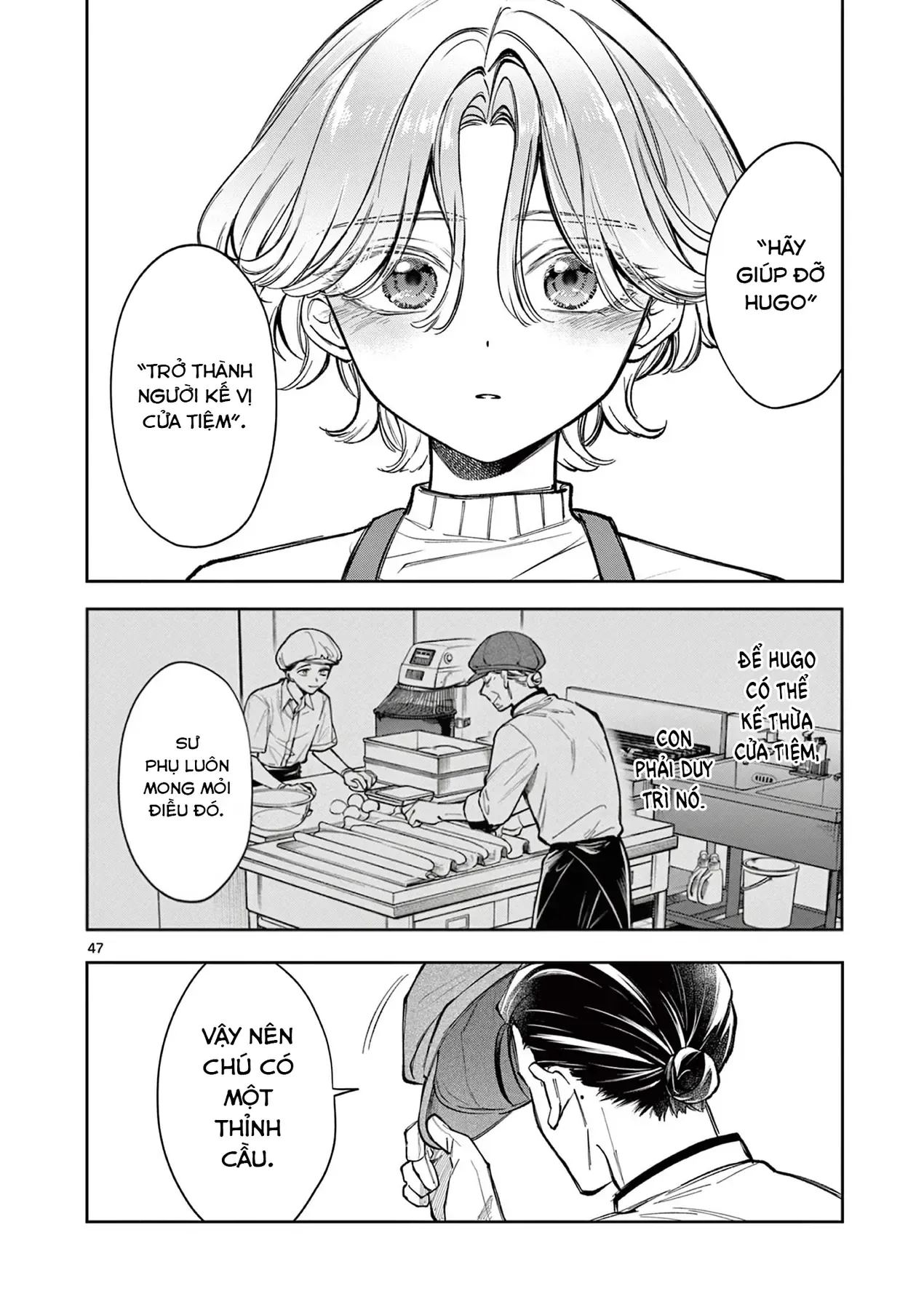 Hai Người Thoang Thoảng Hương Lúa Mì Chap 1