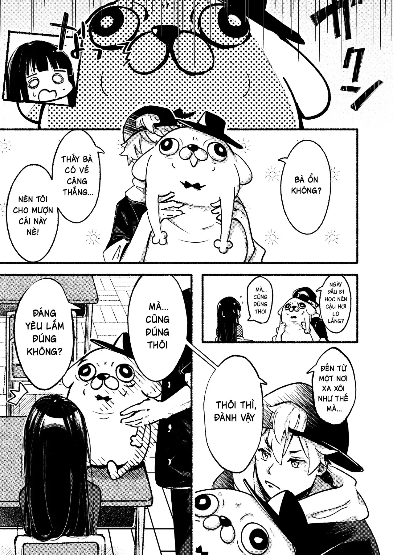 Cậu Bạn Bàn Bên Có Gì Đó Kỳ Kỳ Thì Phải? Chap 1