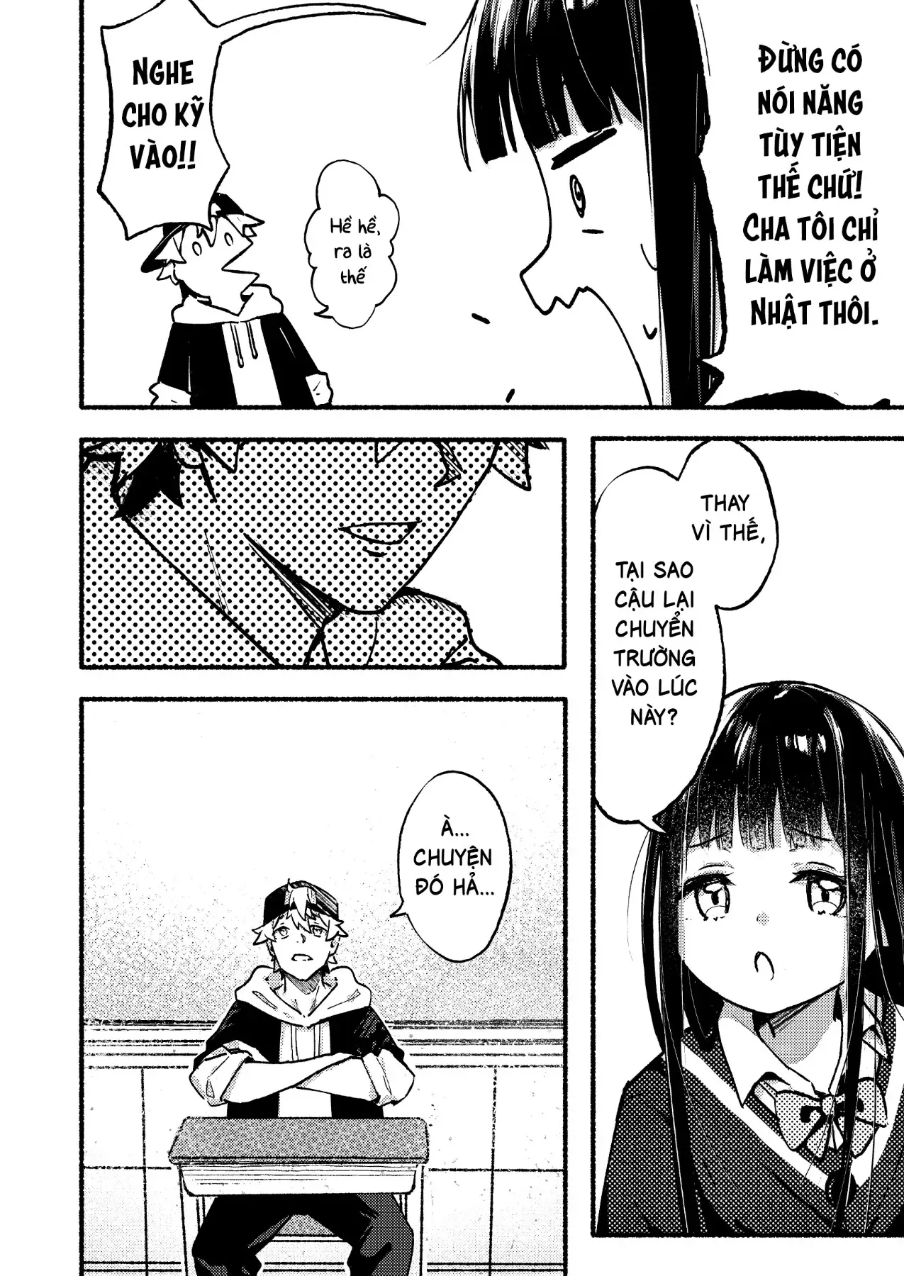 Cậu Bạn Bàn Bên Có Gì Đó Kỳ Kỳ Thì Phải? Chap 1