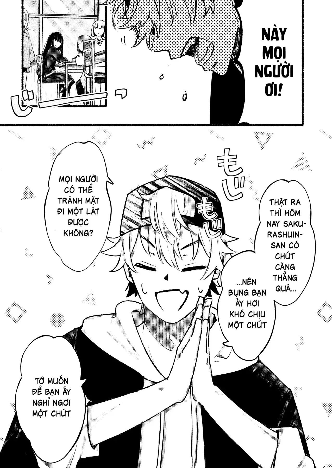 Cậu Bạn Bàn Bên Có Gì Đó Kỳ Kỳ Thì Phải? Chap 1