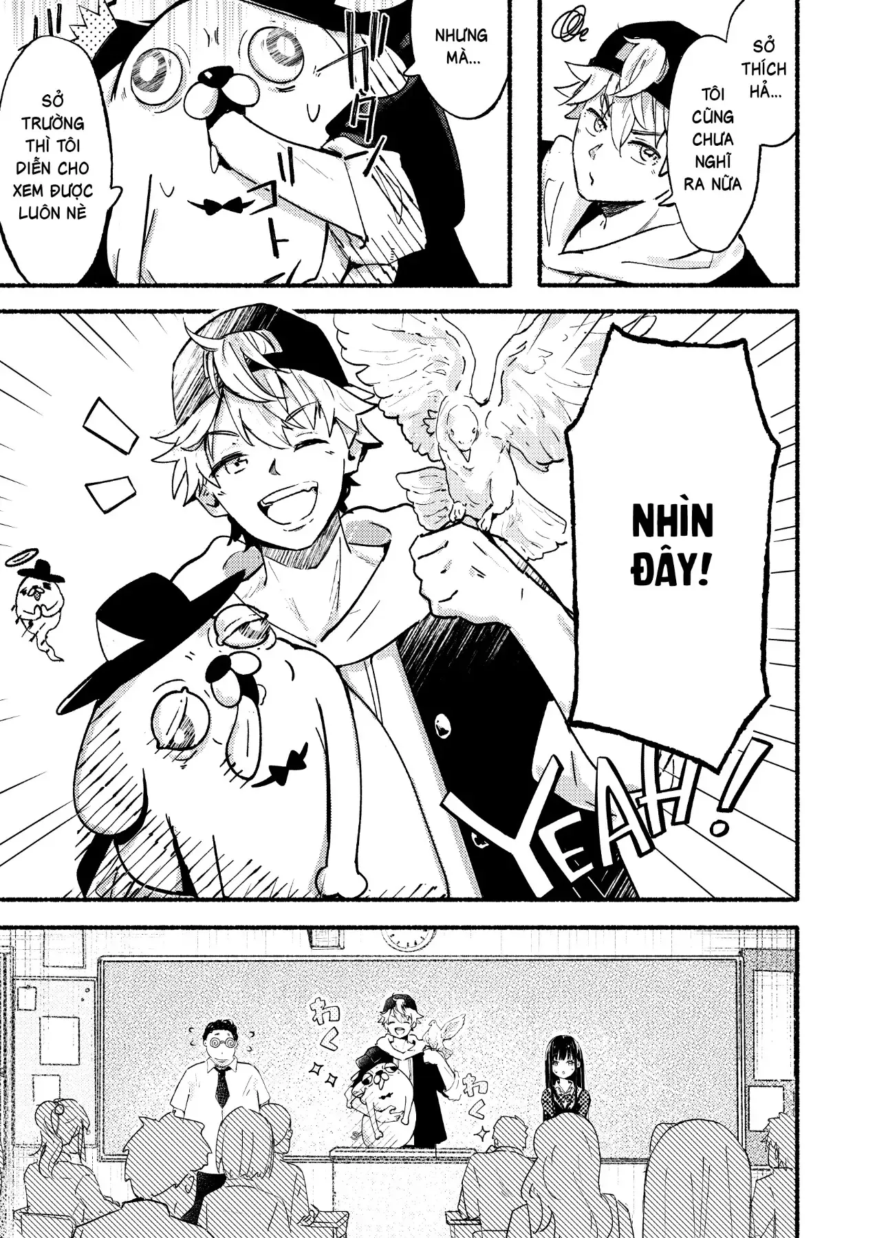 Cậu Bạn Bàn Bên Có Gì Đó Kỳ Kỳ Thì Phải? Chap 1