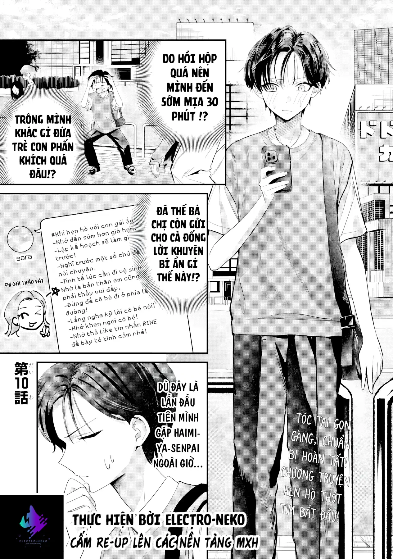 Haimiya-Senpai Vừa Đáng Sợ Lại Vừa Đáng Yêu! Chap 10 - Next Chap 7