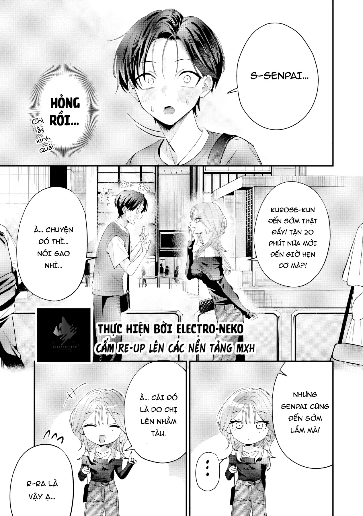 Haimiya-Senpai Vừa Đáng Sợ Lại Vừa Đáng Yêu! Chap 10 - Next Chap 7