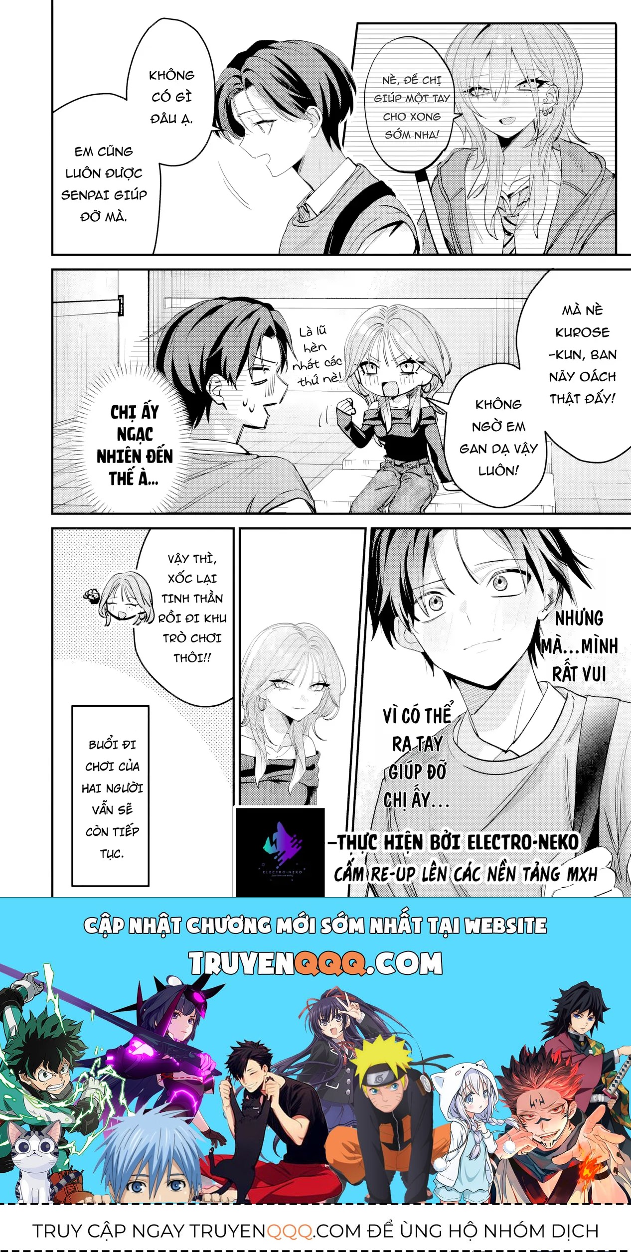 Haimiya-Senpai Vừa Đáng Sợ Lại Vừa Đáng Yêu! Chap 11 - Next Chap 10