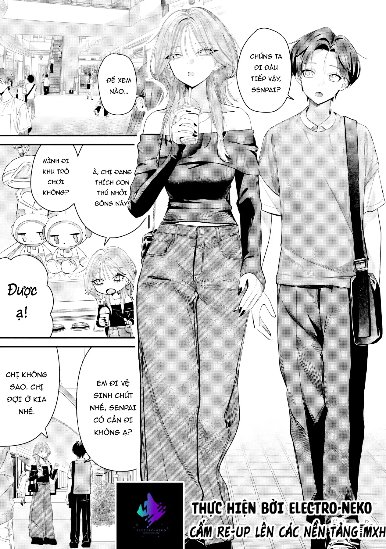 Haimiya-Senpai Vừa Đáng Sợ Lại Vừa Đáng Yêu! Chap 11 - Next Chap 10