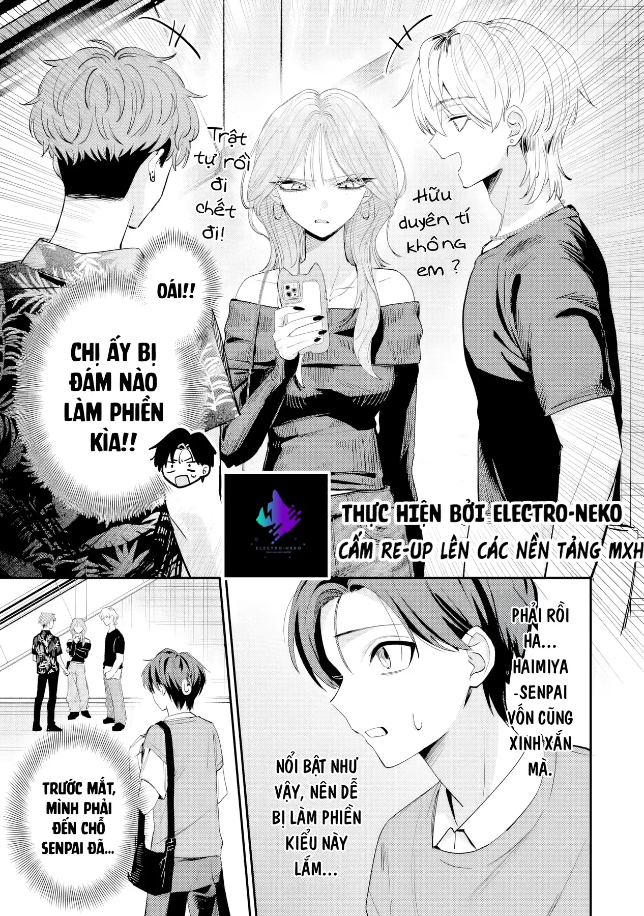 Haimiya-Senpai Vừa Đáng Sợ Lại Vừa Đáng Yêu! Chap 11 - Next Chap 10