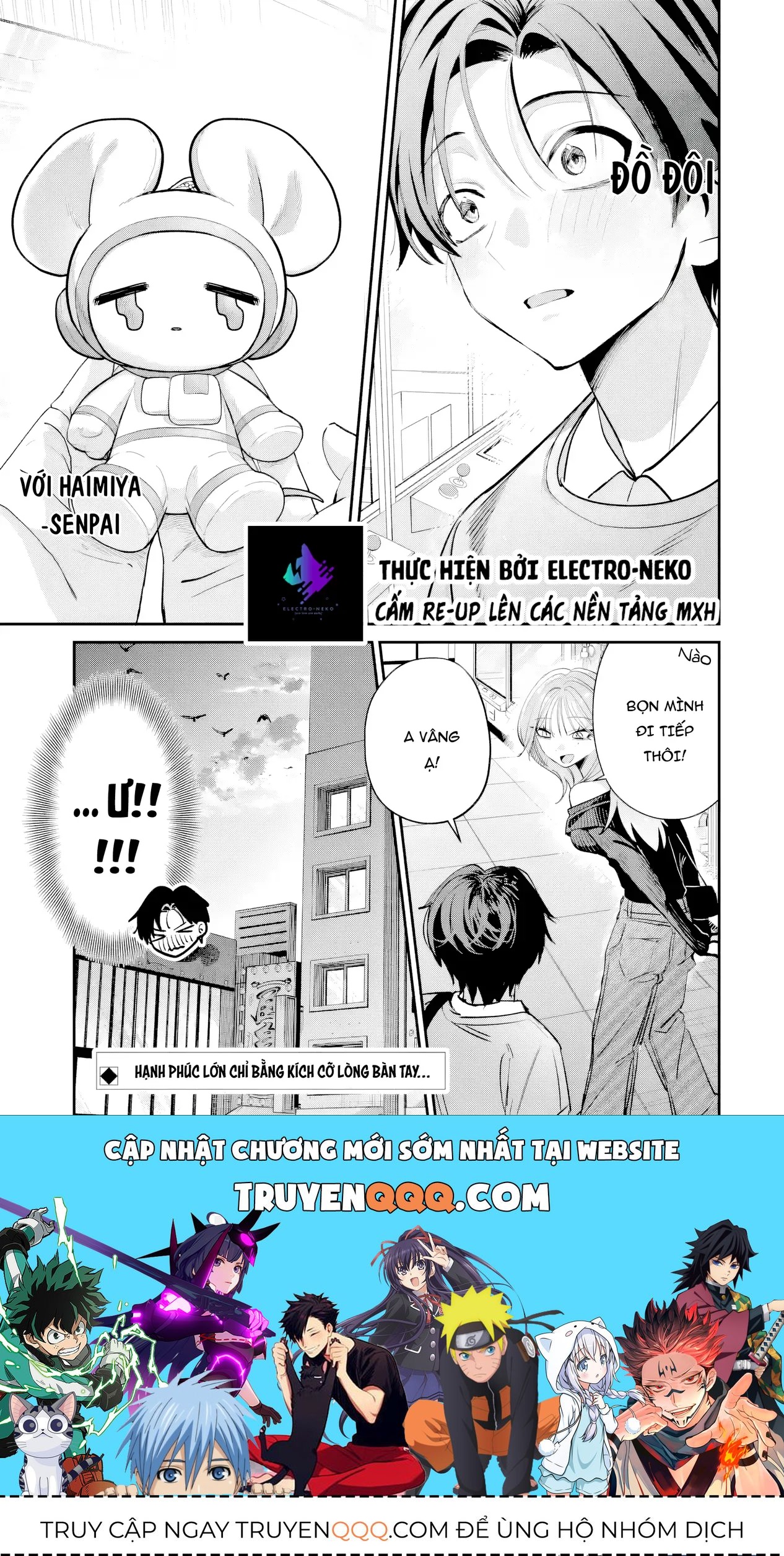 Haimiya-Senpai Vừa Đáng Sợ Lại Vừa Đáng Yêu! Chap 12 - Next Chap 11