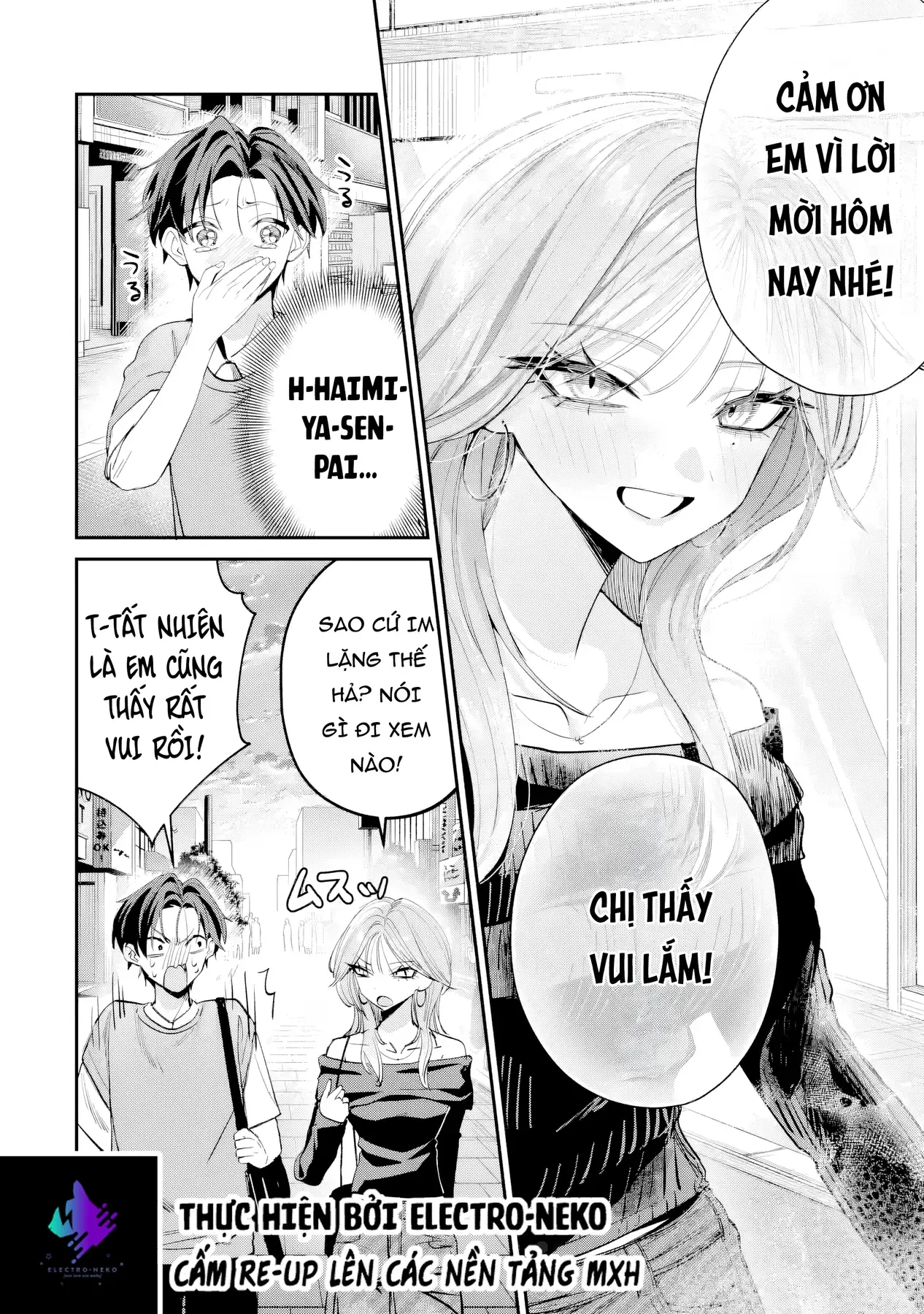 Haimiya-Senpai Vừa Đáng Sợ Lại Vừa Đáng Yêu! Chap 13 - Next Chap 12