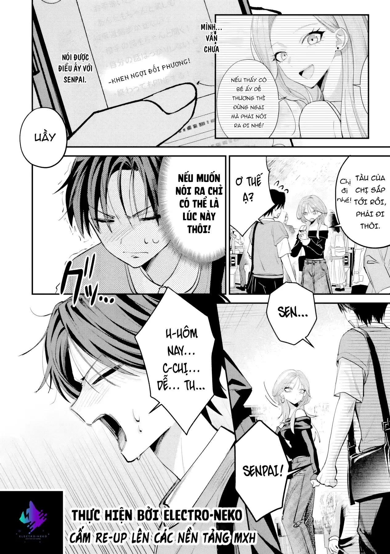 Haimiya-Senpai Vừa Đáng Sợ Lại Vừa Đáng Yêu! Chap 13 - Next Chap 12