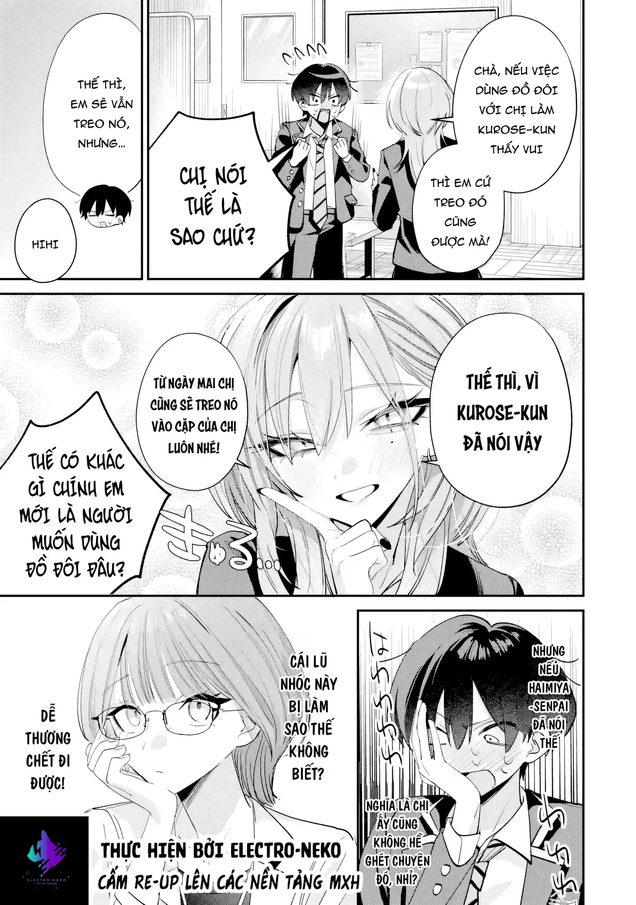 Haimiya-Senpai Vừa Đáng Sợ Lại Vừa Đáng Yêu! Chap 14 - Next Chap 13