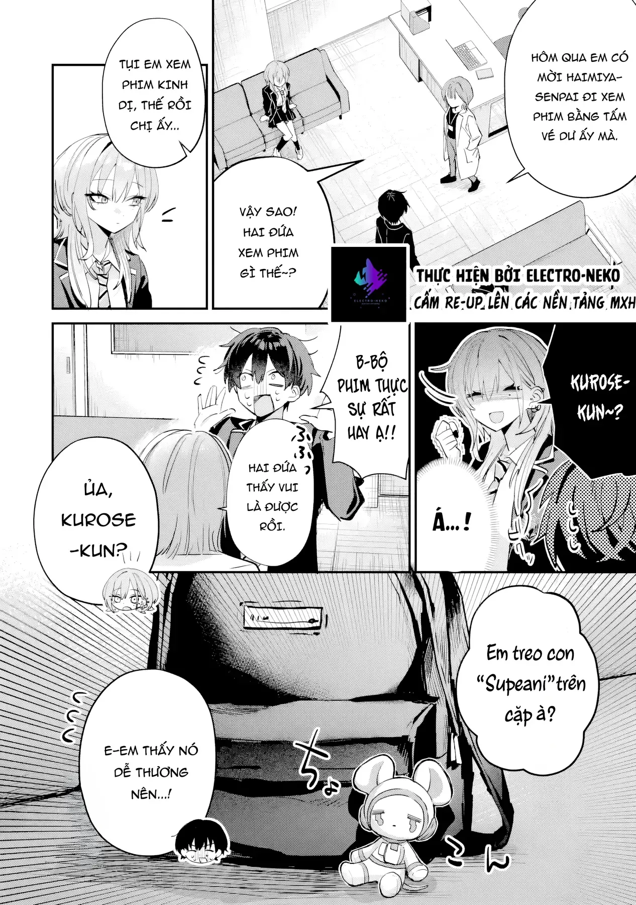Haimiya-Senpai Vừa Đáng Sợ Lại Vừa Đáng Yêu! Chap 14 - Next Chap 13