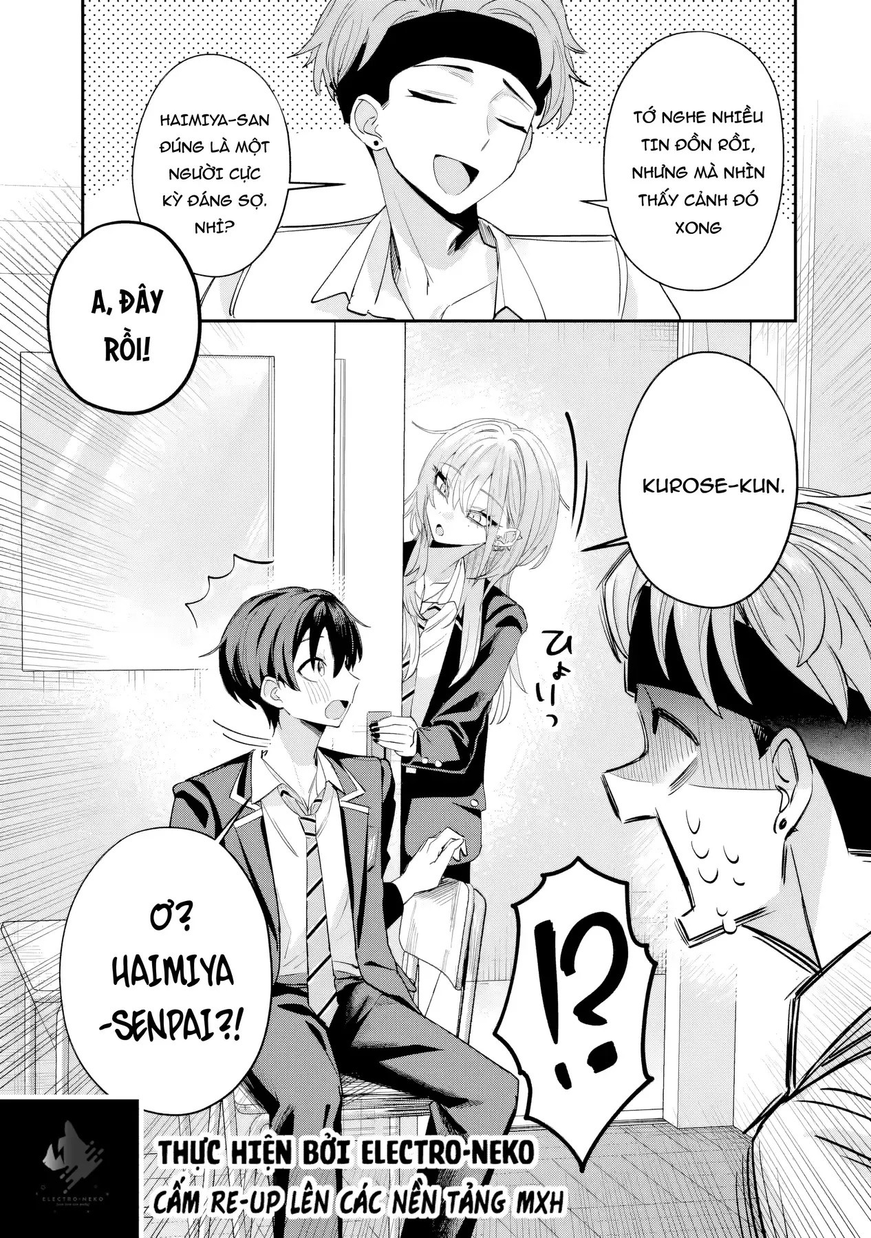 Haimiya-Senpai Vừa Đáng Sợ Lại Vừa Đáng Yêu! Chap 15 - Next Chap 14