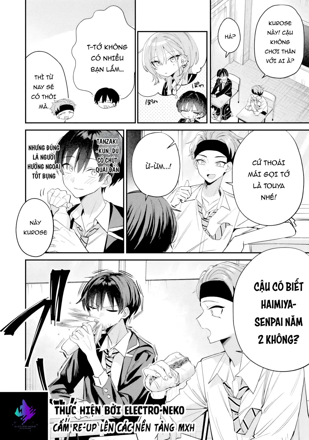 Haimiya-Senpai Vừa Đáng Sợ Lại Vừa Đáng Yêu! Chap 15 - Next Chap 14