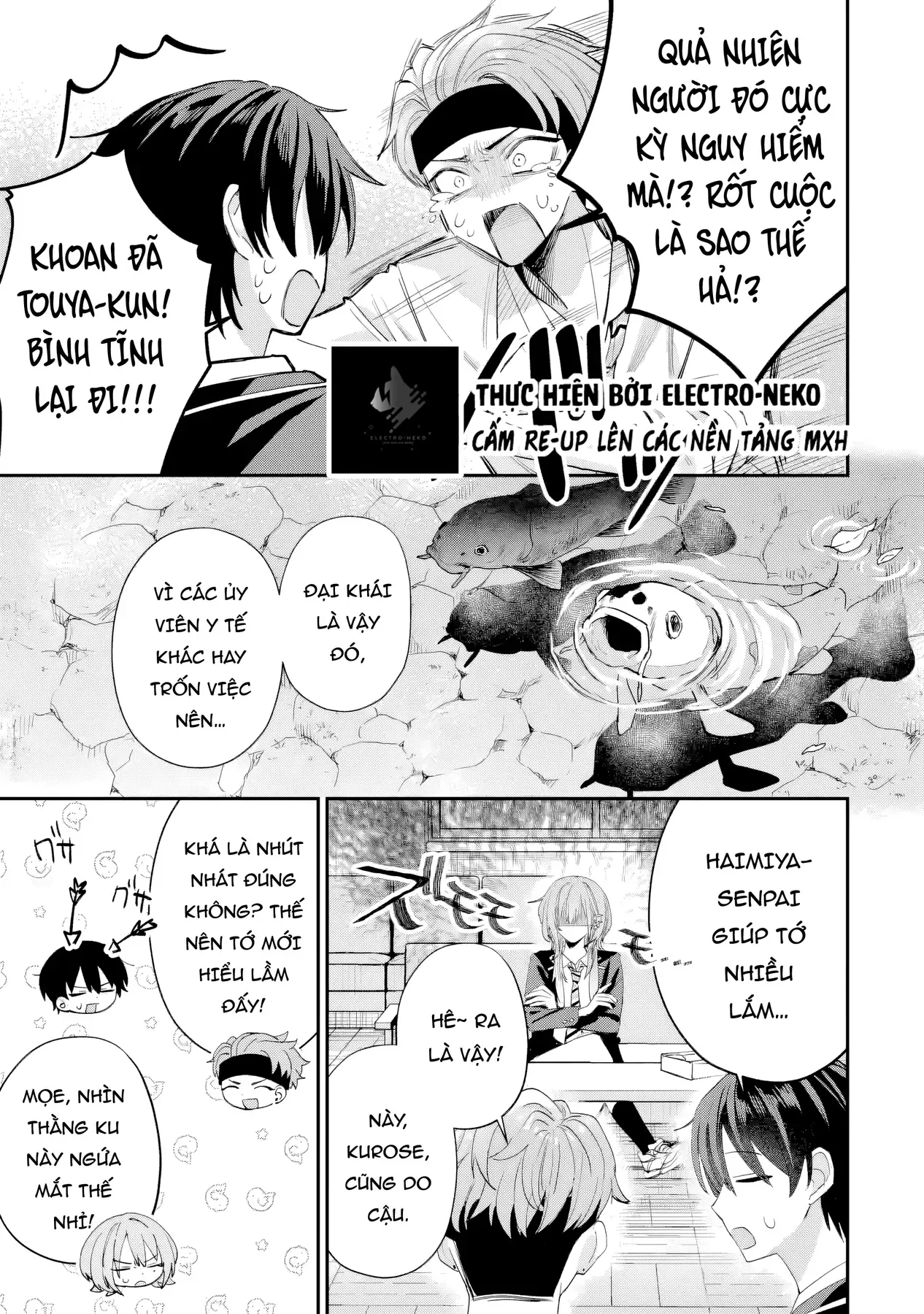 Haimiya-Senpai Vừa Đáng Sợ Lại Vừa Đáng Yêu! Chap 16 - Next Chap 15